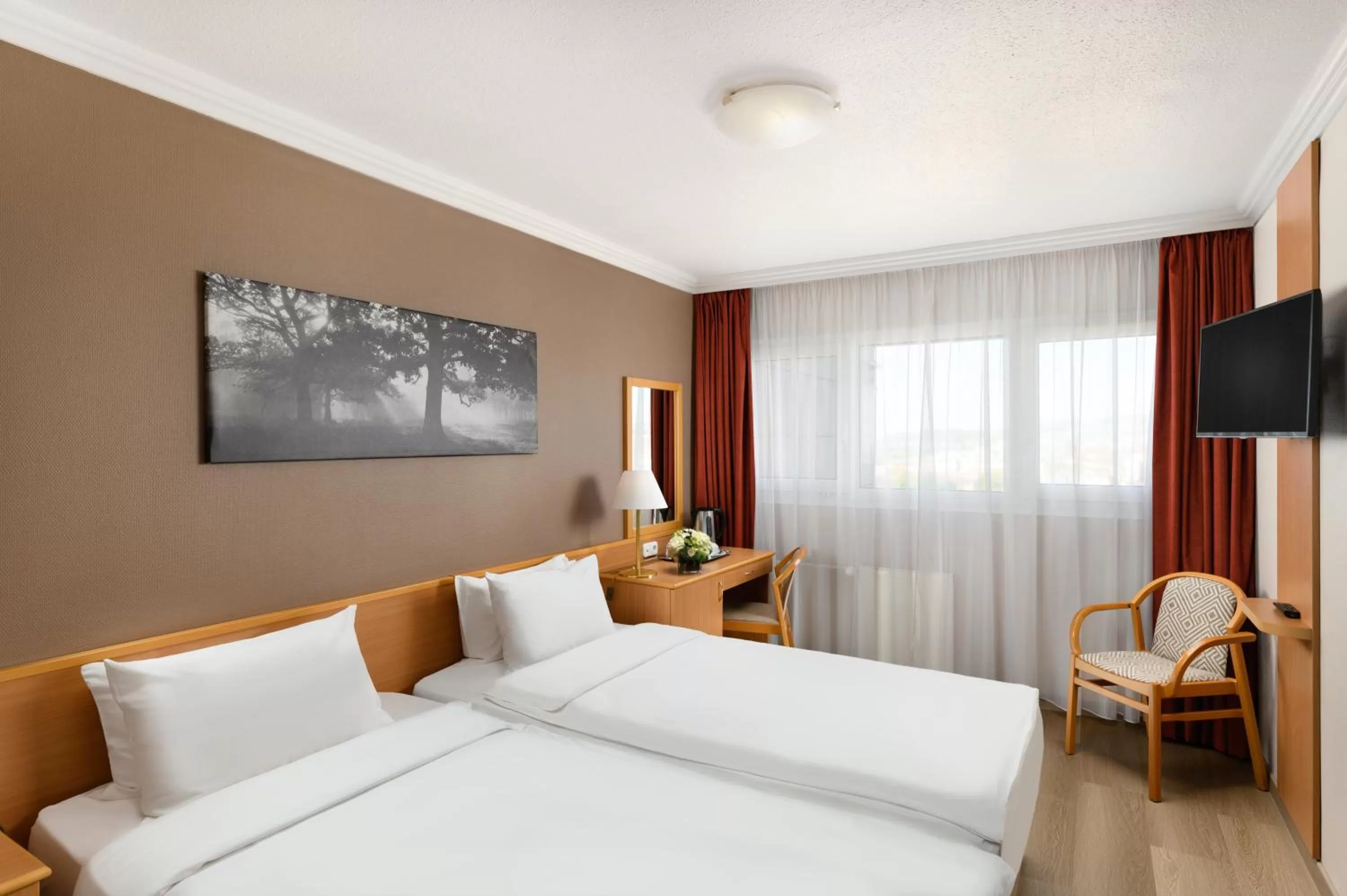 Twin Room in Danubius Hotel Arena
