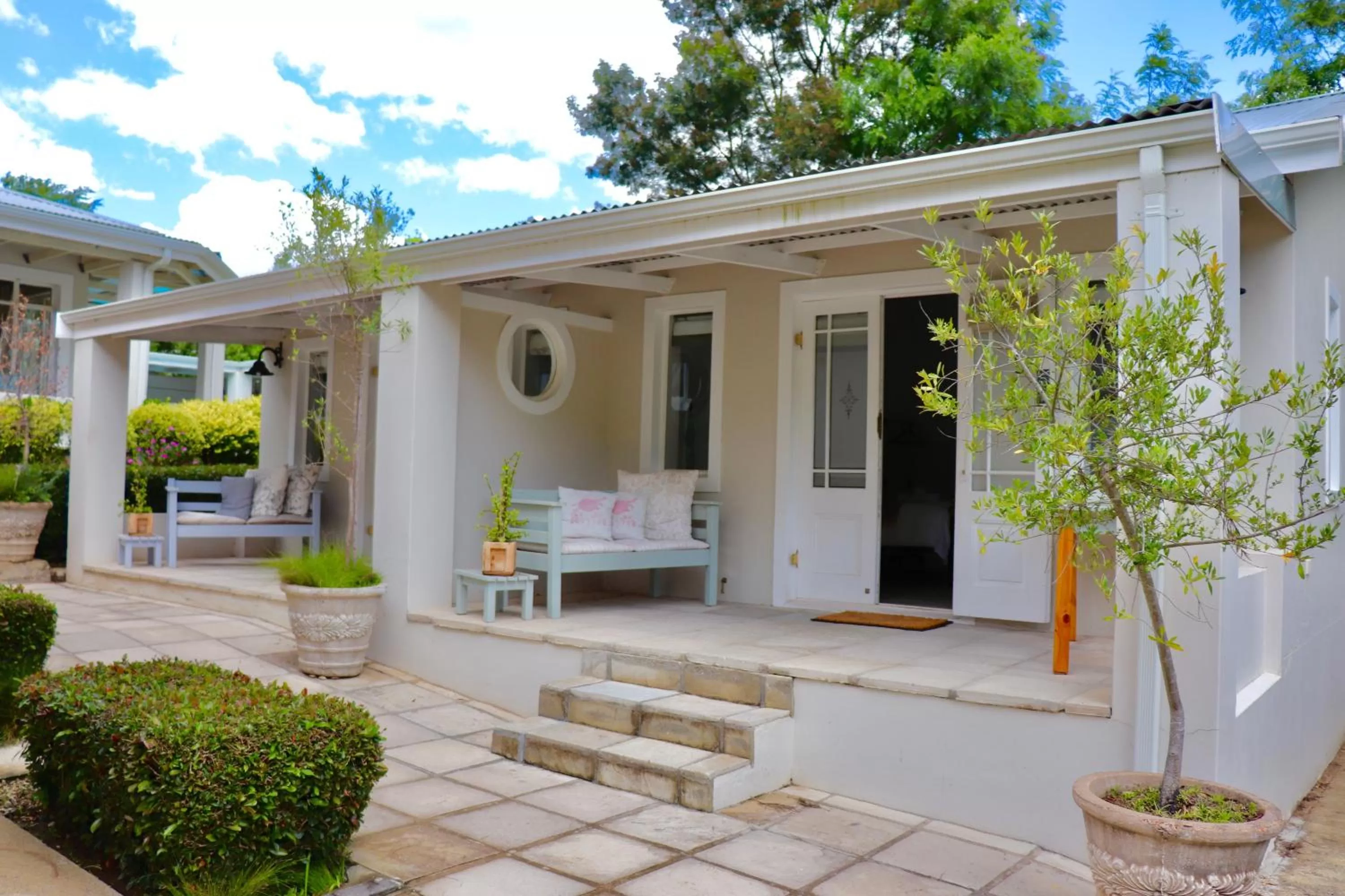 Patio in Bergview Guesthouse Swellendam