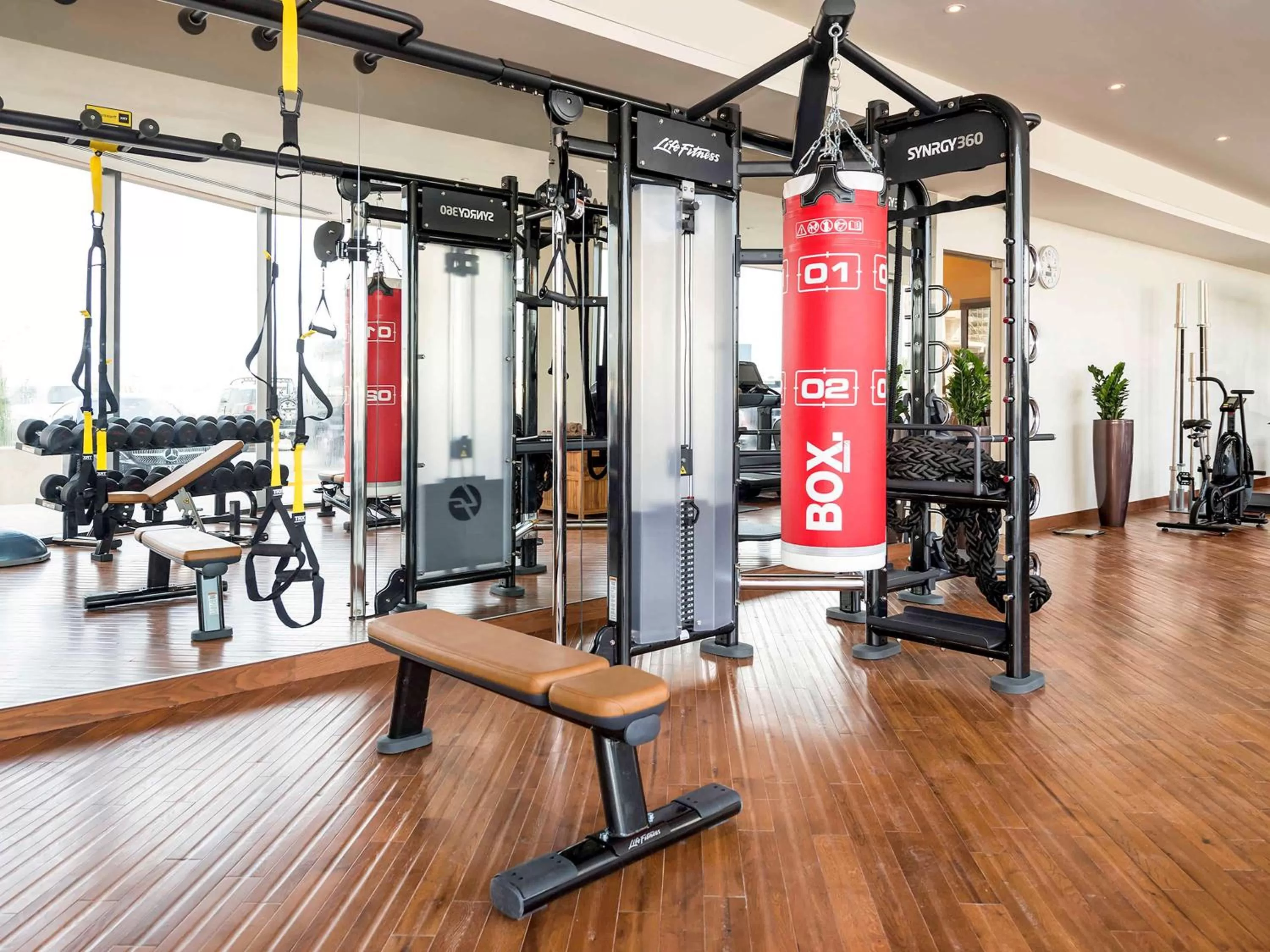 Fitness centre/facilities in The Retreat Palm Dubai MGallery by Sofitel