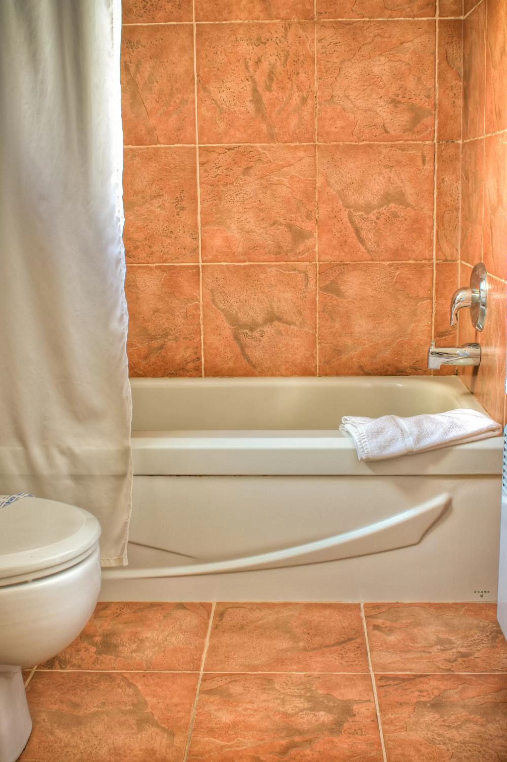 Bathroom in Motel Le JoliBourg