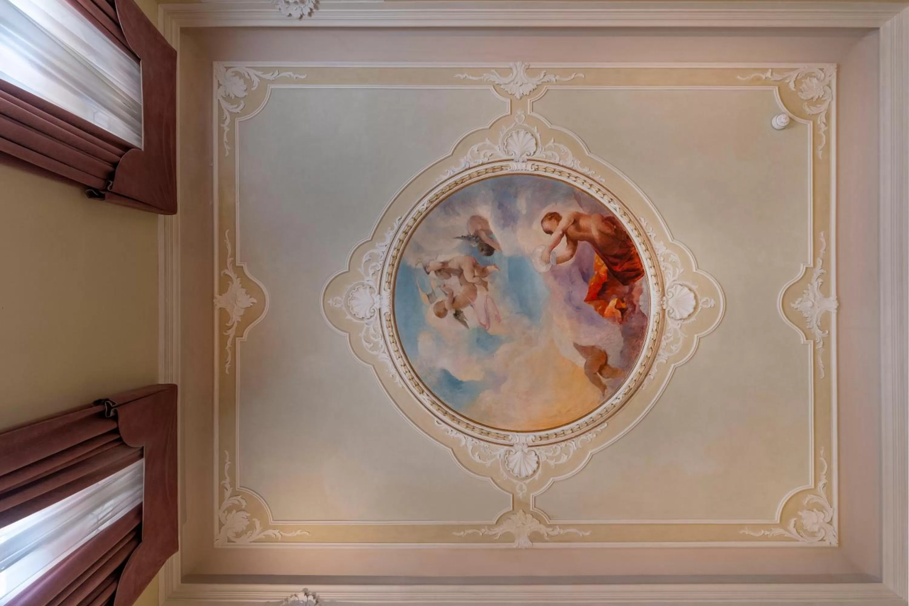 Decorative detail in Palazzo Keller