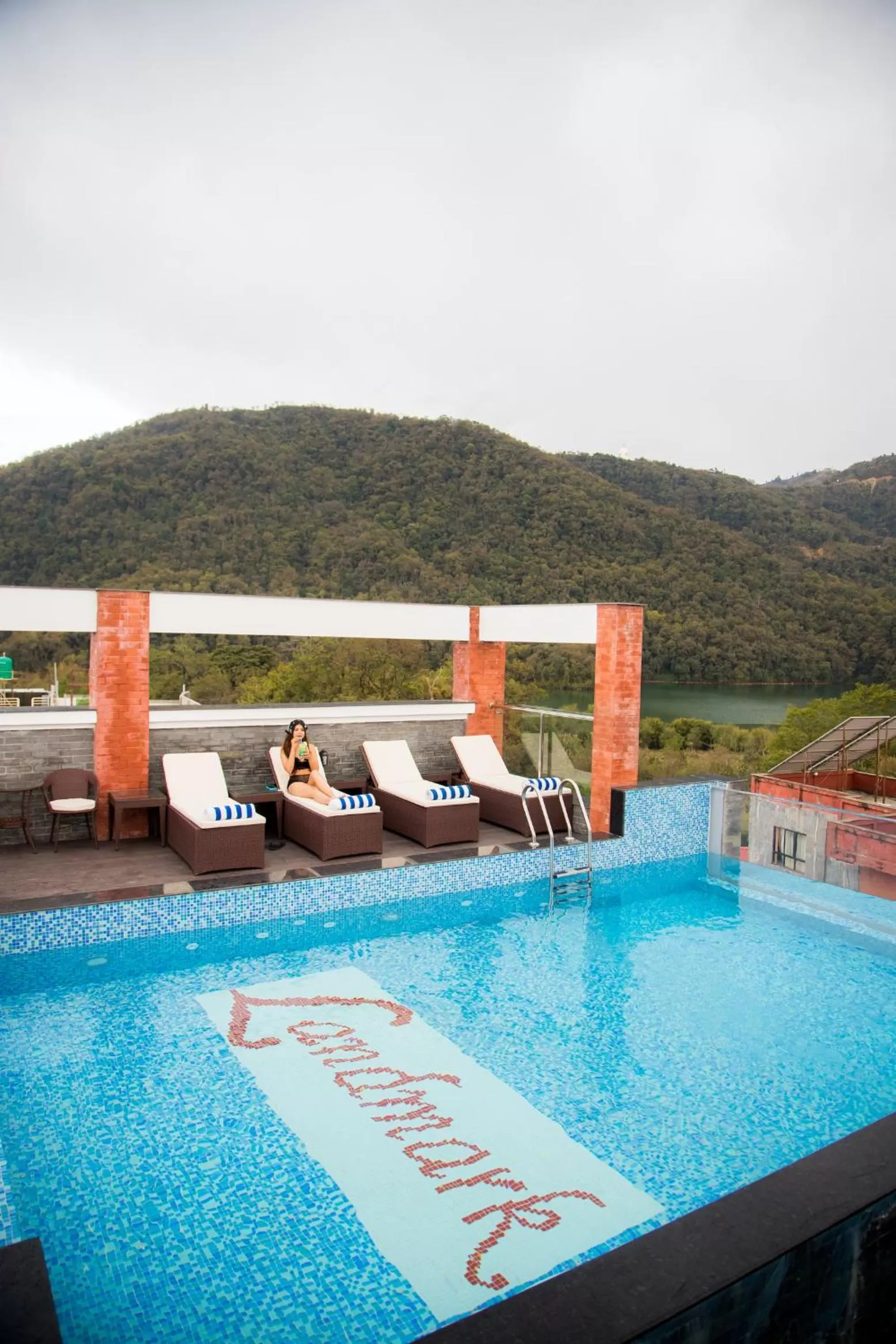 Swimming pool in Landmark Pokhara