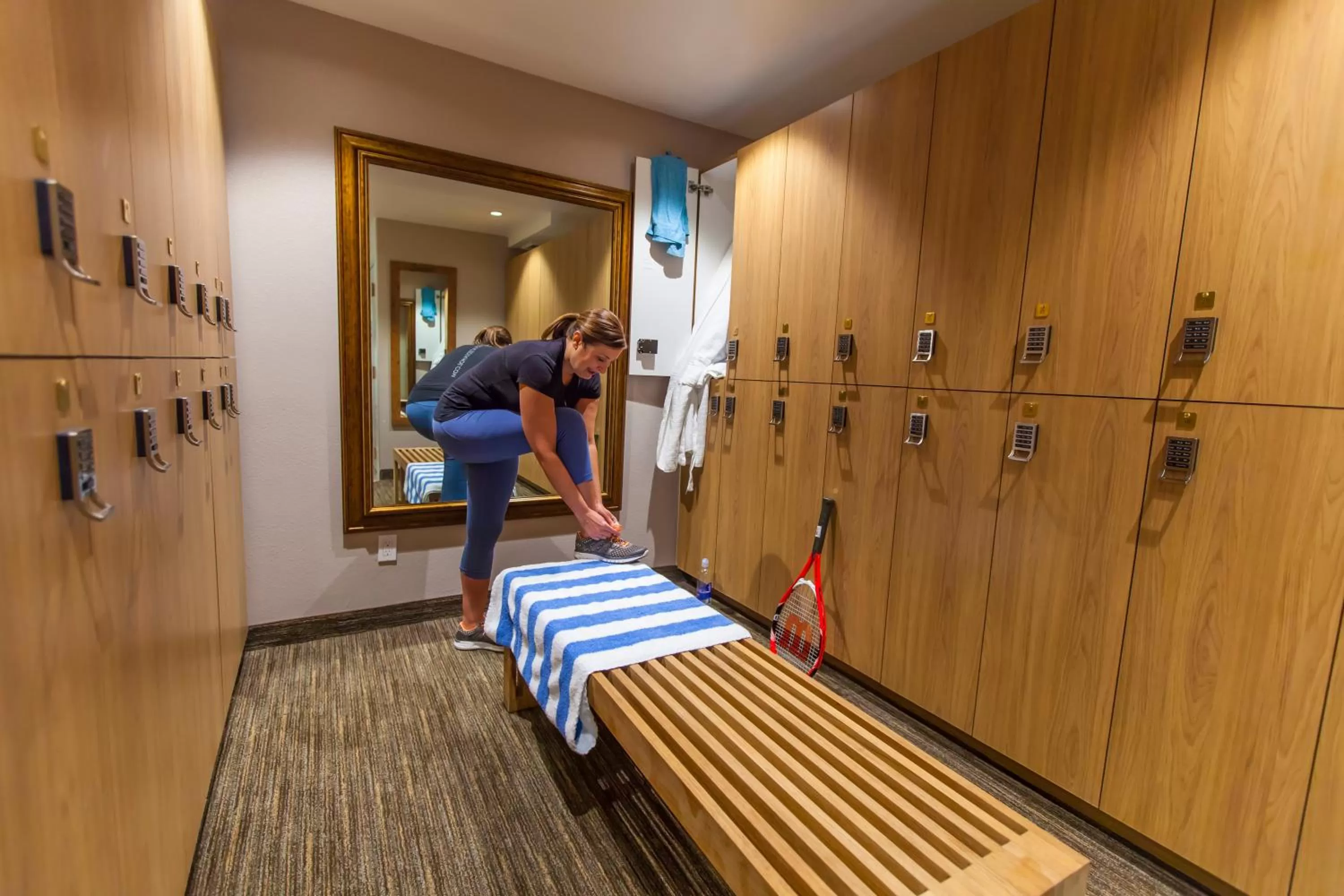 Shower in Holiday Inn Club Vacations - Tahoe Ridge Resort