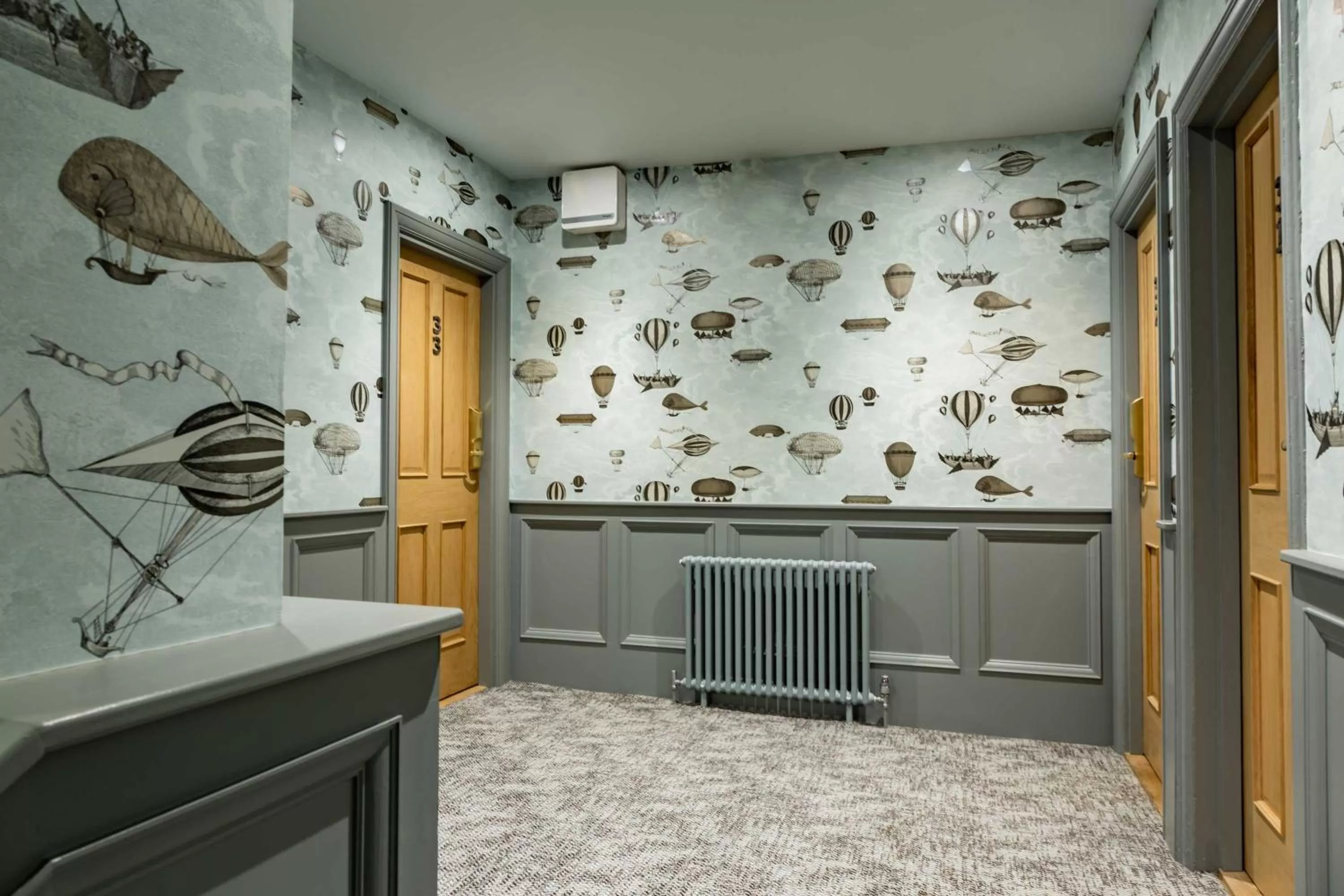 Decorative detail in The Beaumont Hexham