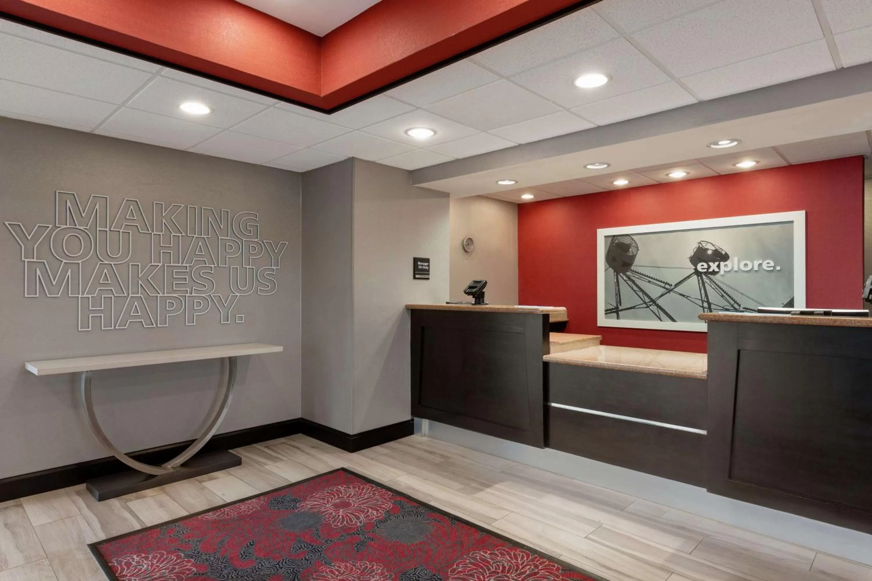 Lobby or reception in Hampton Inn and Suites Houston Clear Lake NASA