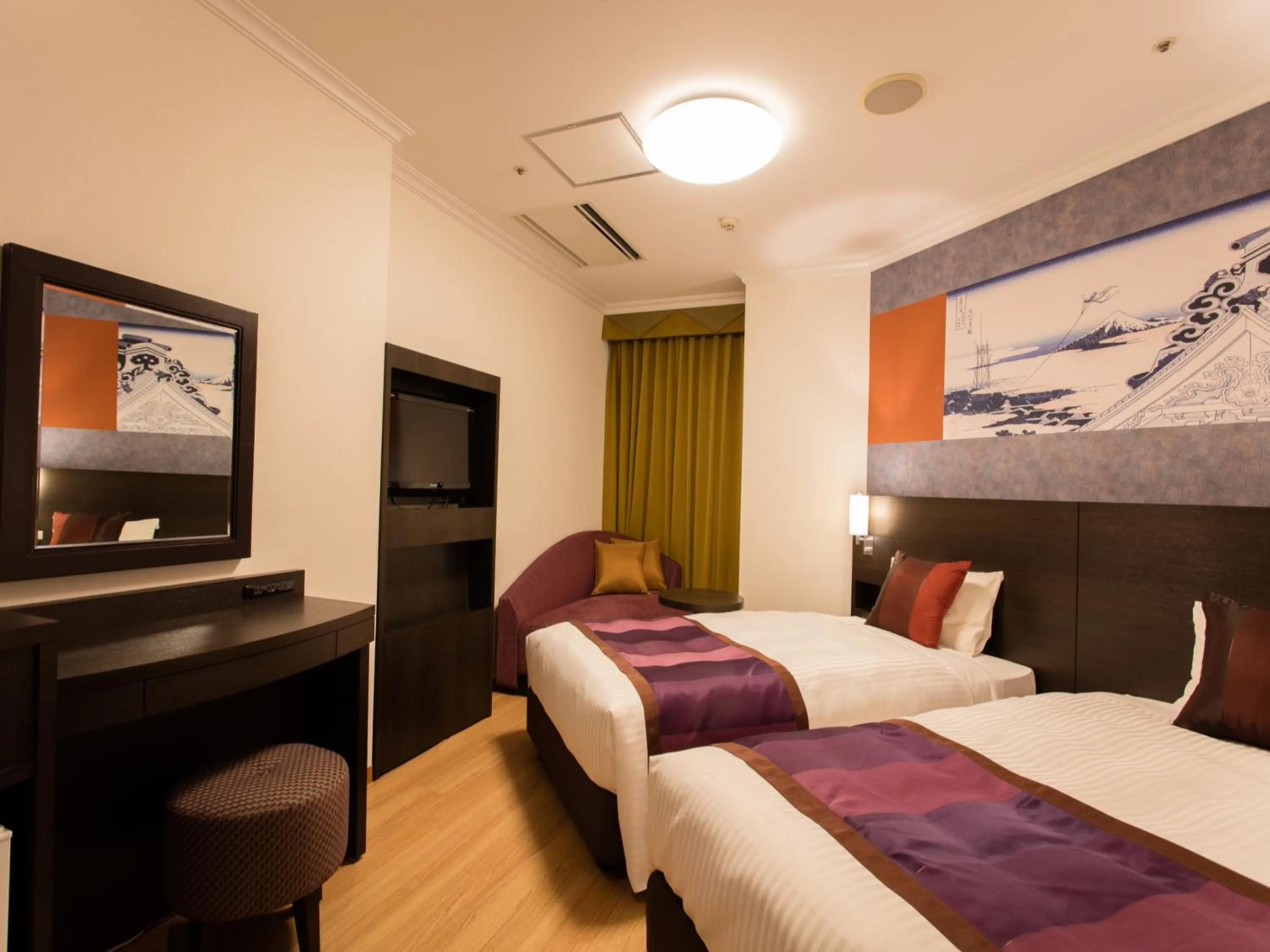 Standard Twin Room - Non-Smoking in Ryogoku View Hotel