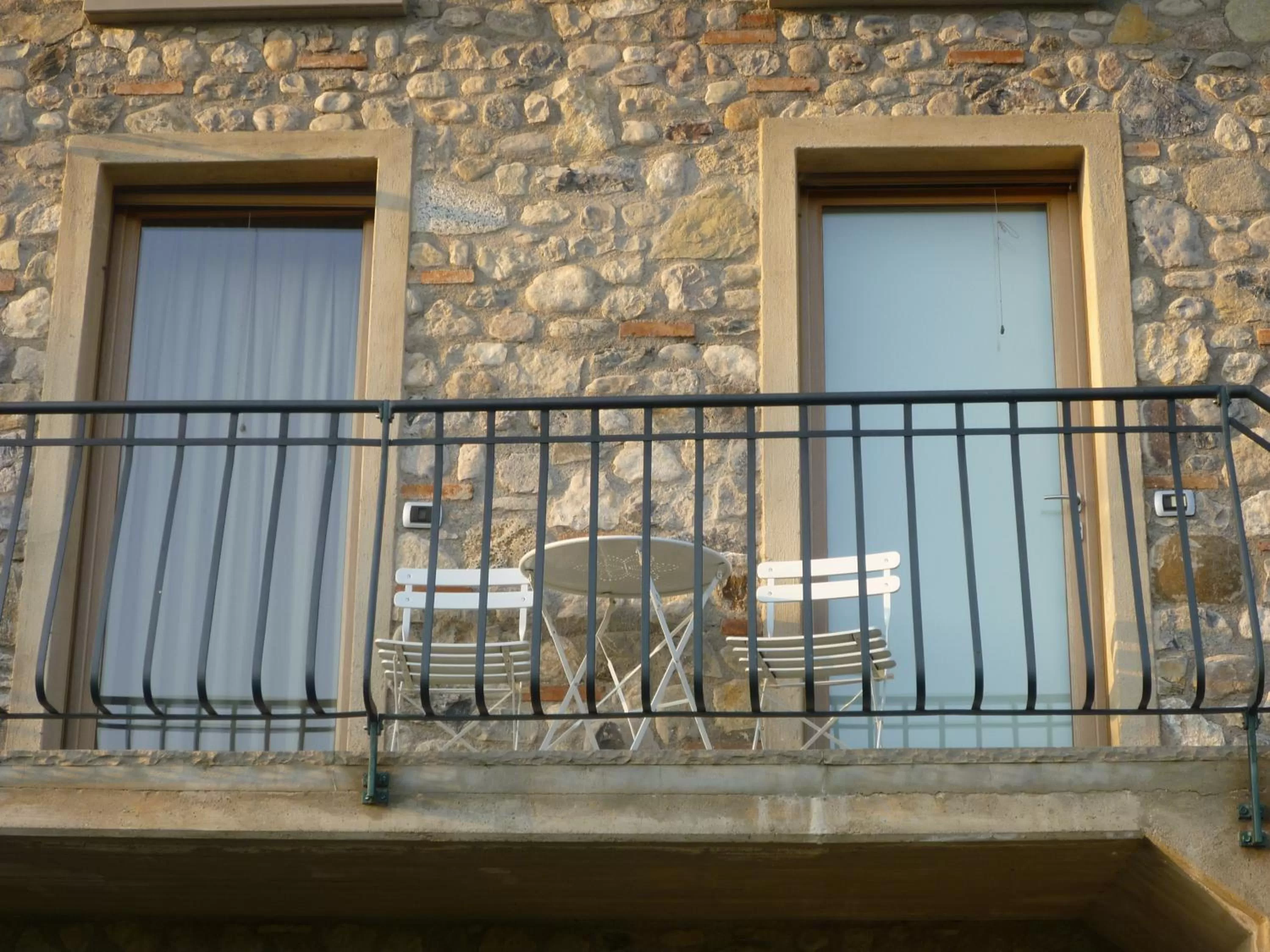 Balcony/Terrace in B&B Sovenigo