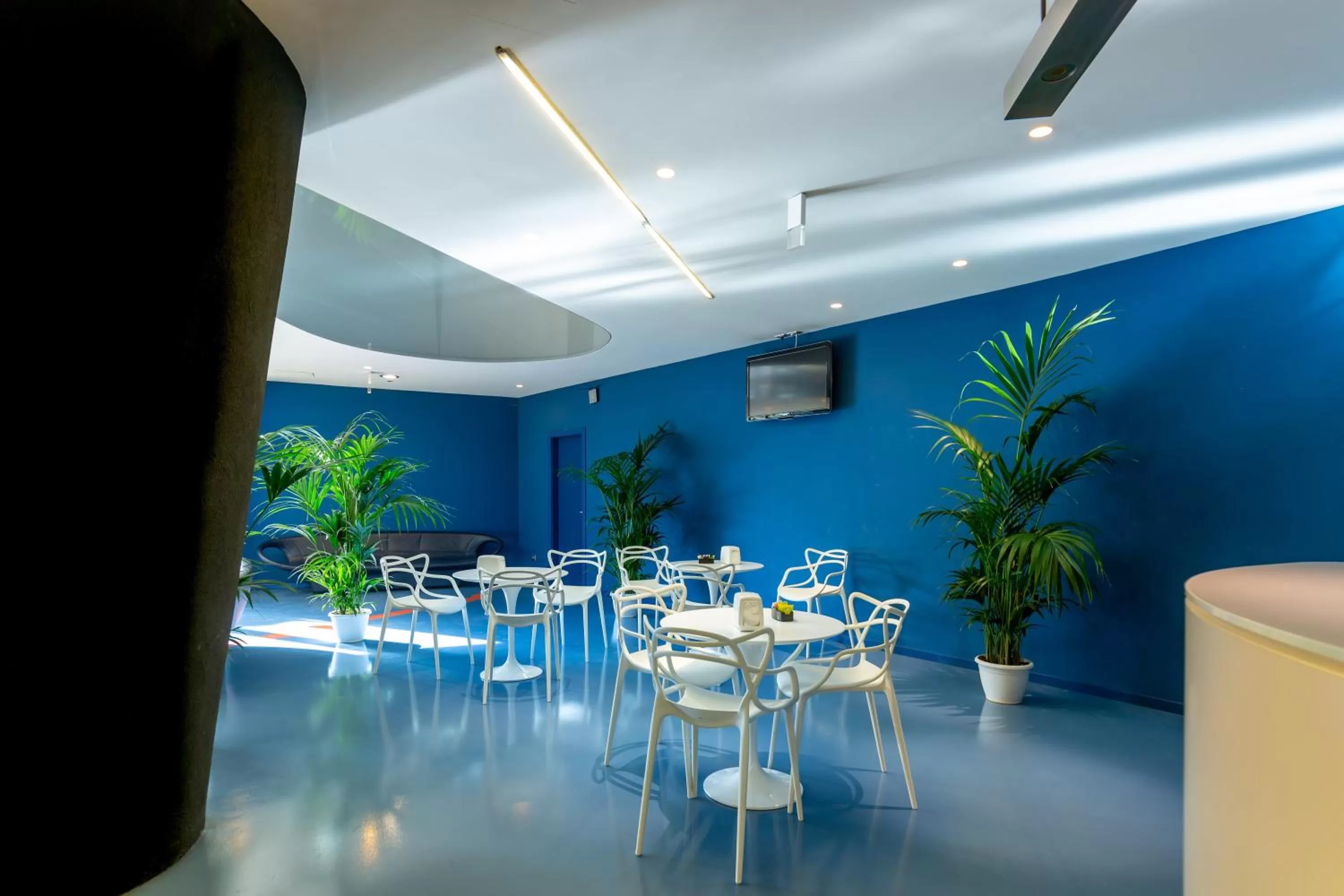 Lounge or bar in Hotel Poseidon