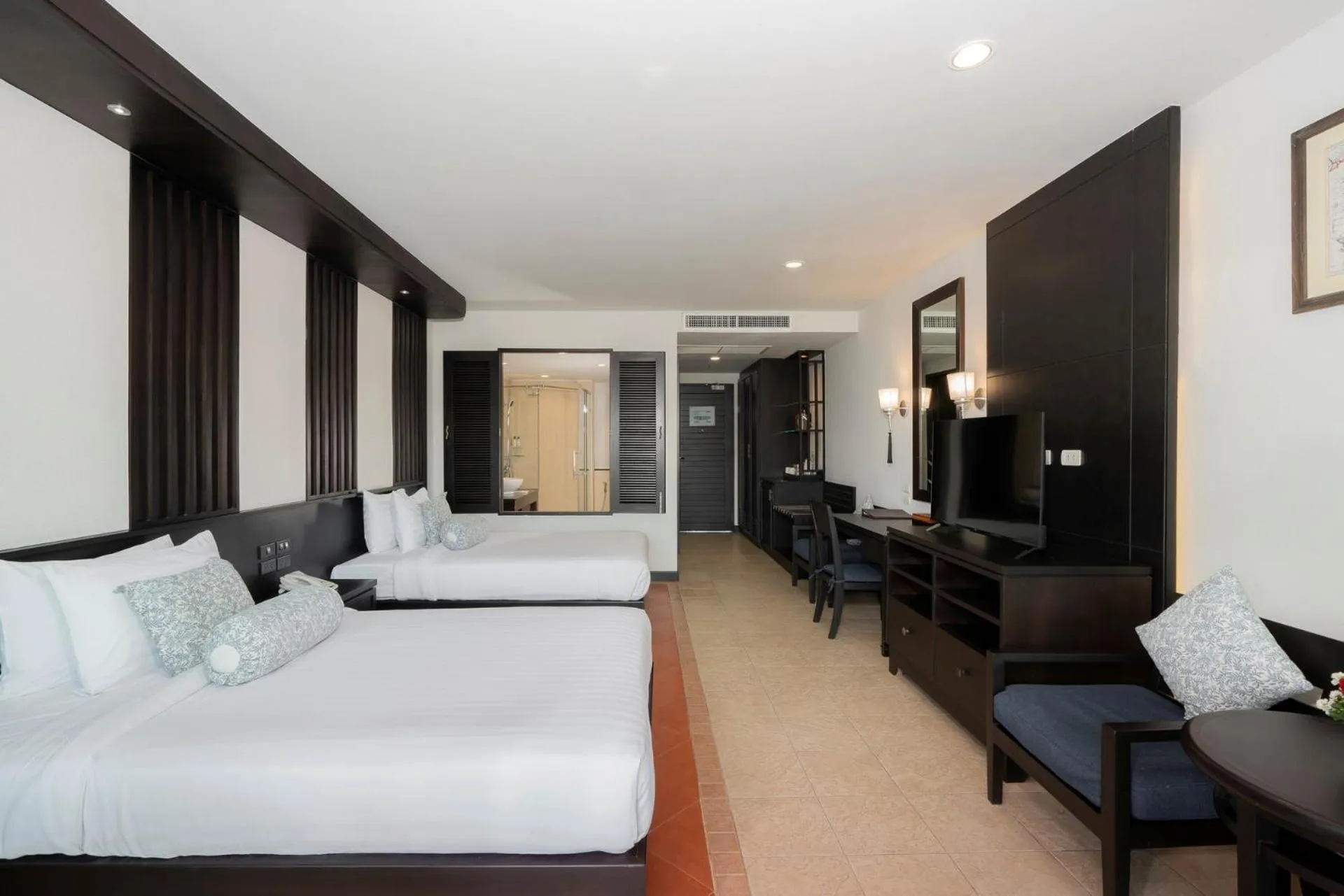 Bedroom, Bed in Ravindra Beach Resort & Spa - SHA Extra Plus