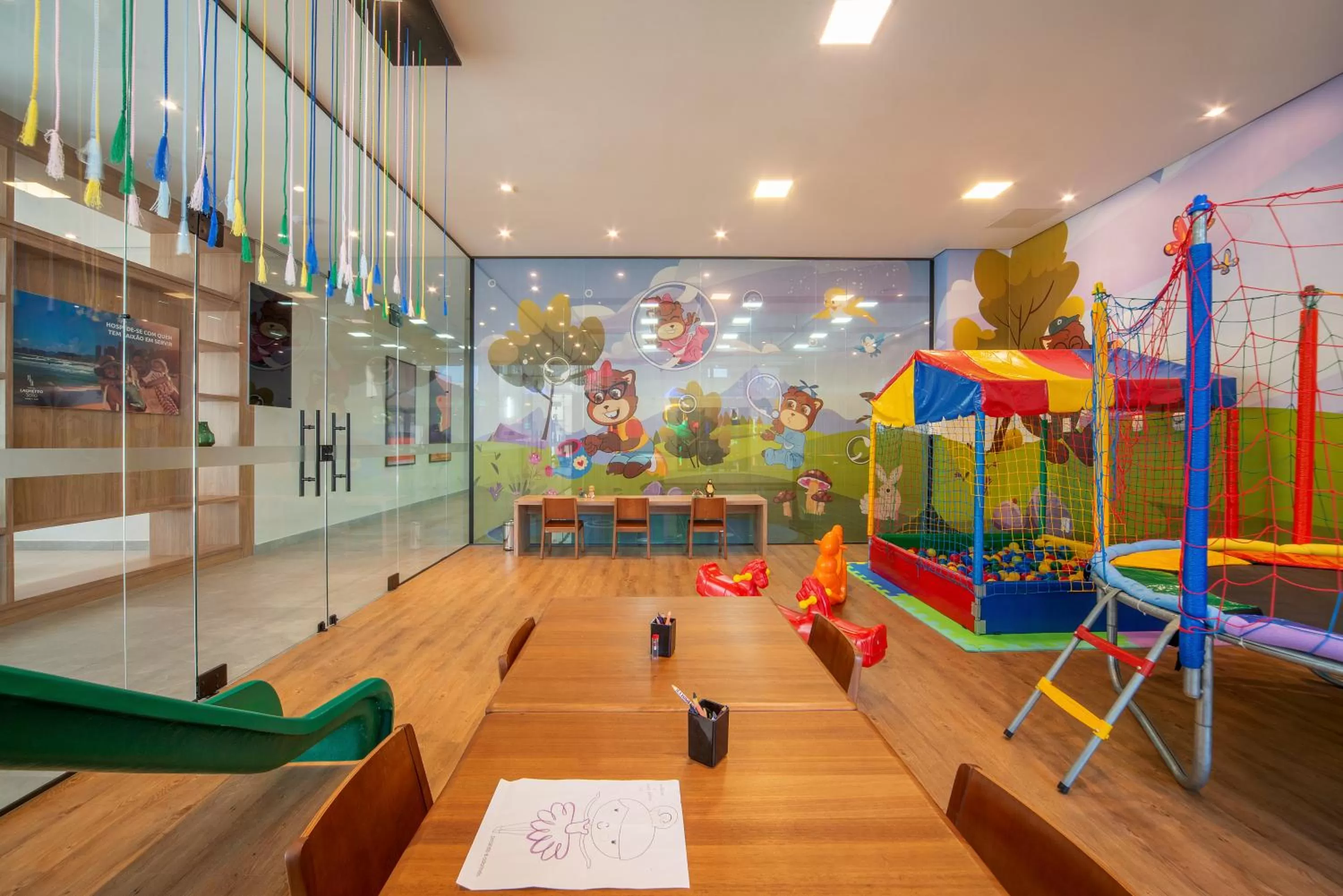 Children play ground in Laghetto Canela