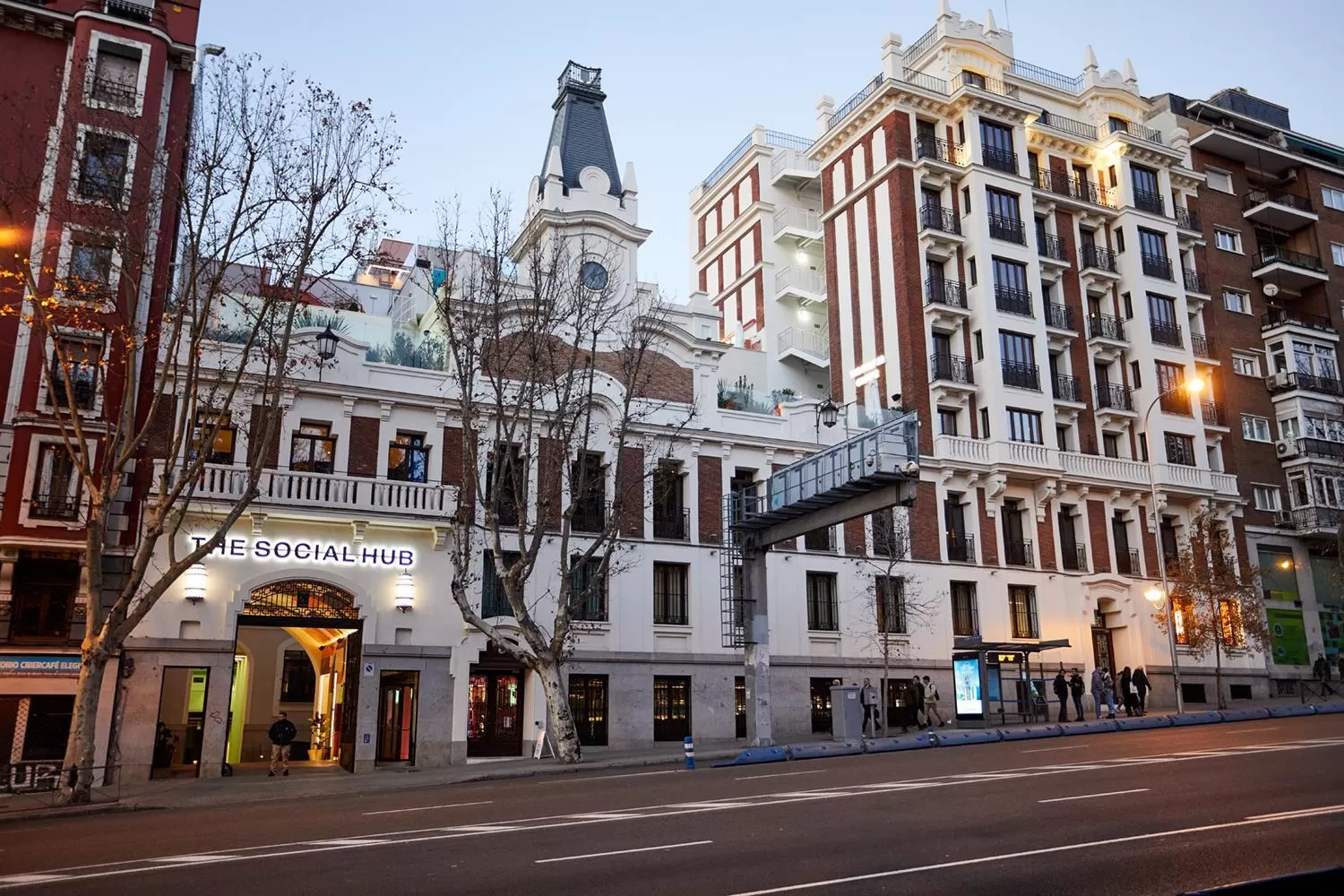 Facade/entrance in The Social Hub Madrid