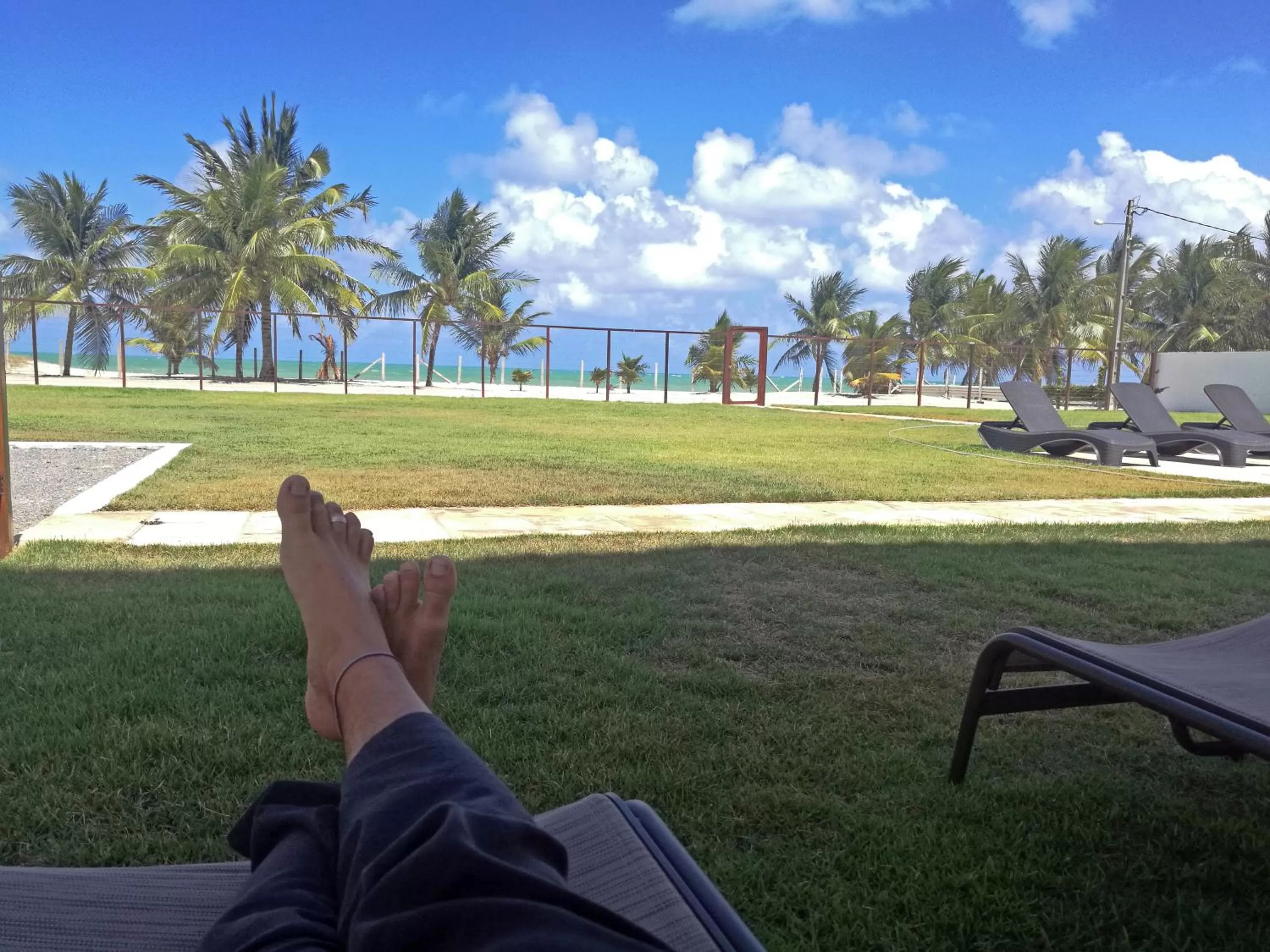 Garden in Manga Verde Beach Residence
