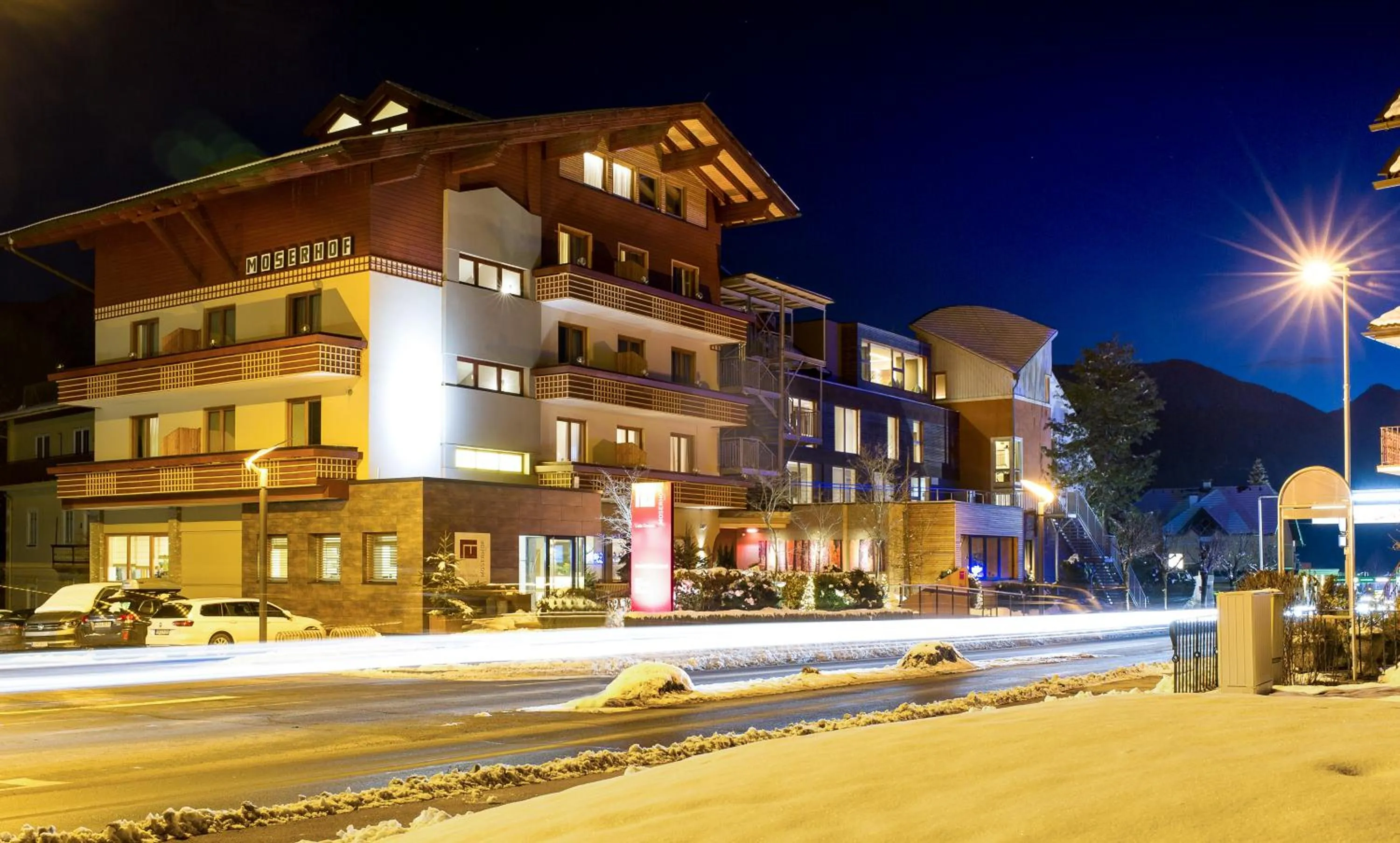 Facade/entrance in Hotel Moserhof
