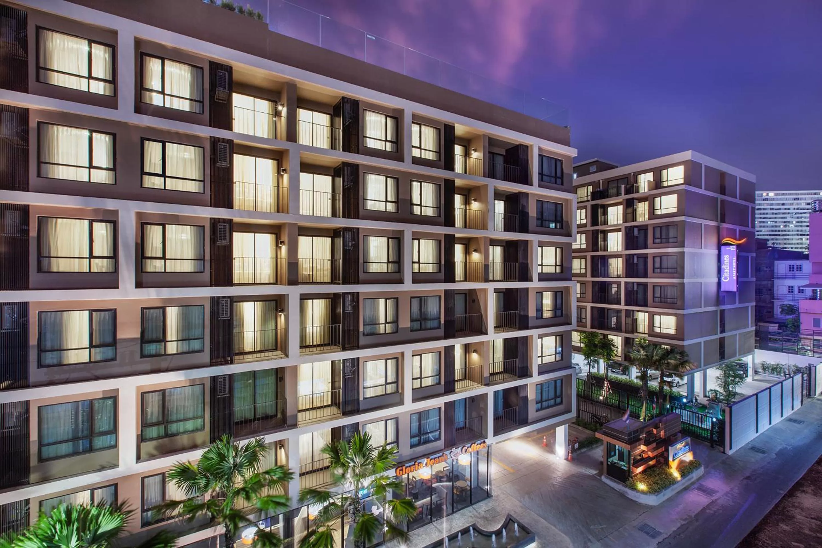 Facade/entrance in Citadines Grand Central Sri Racha