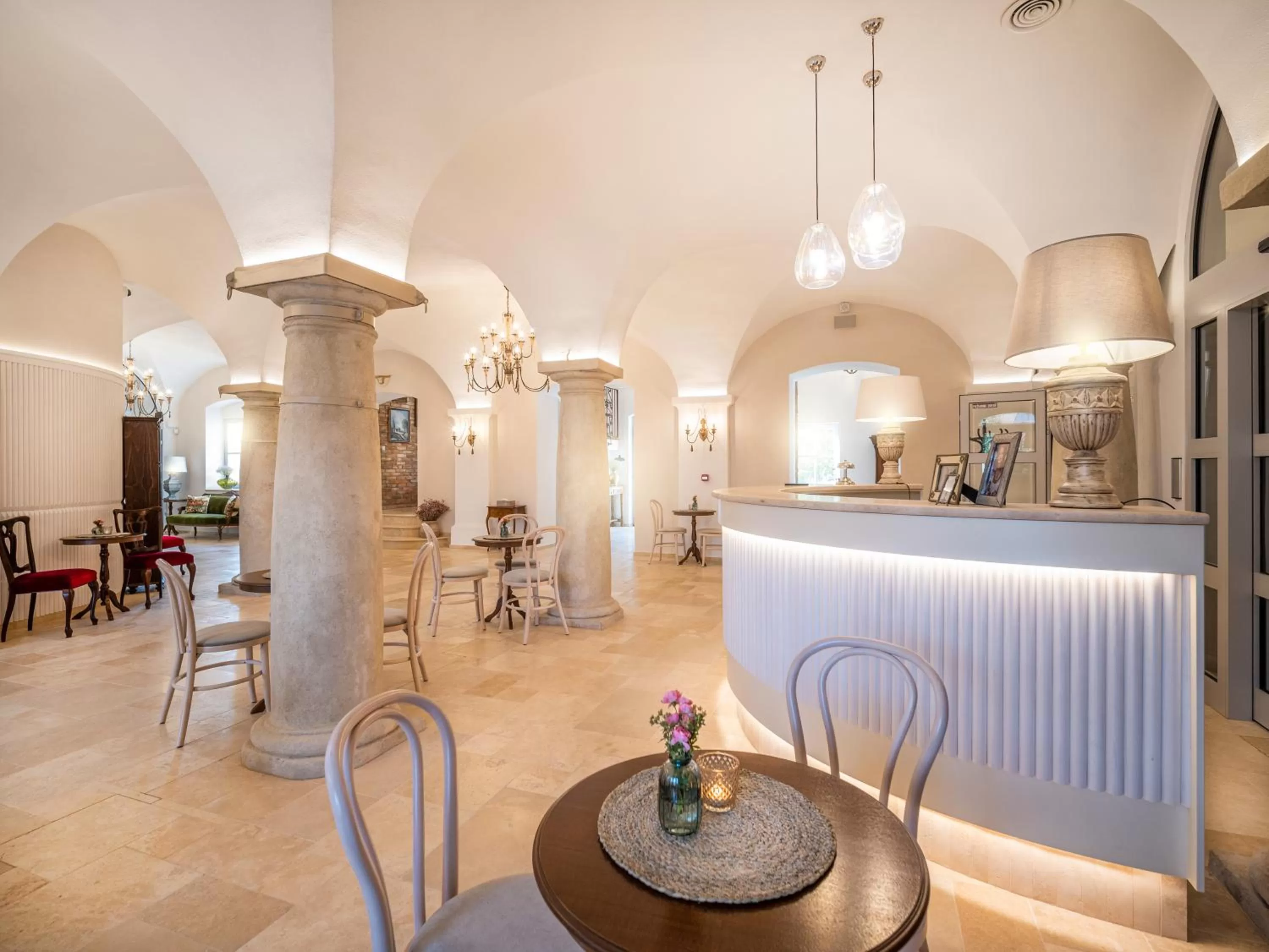 Lobby or reception in Arkady Hof Hotel