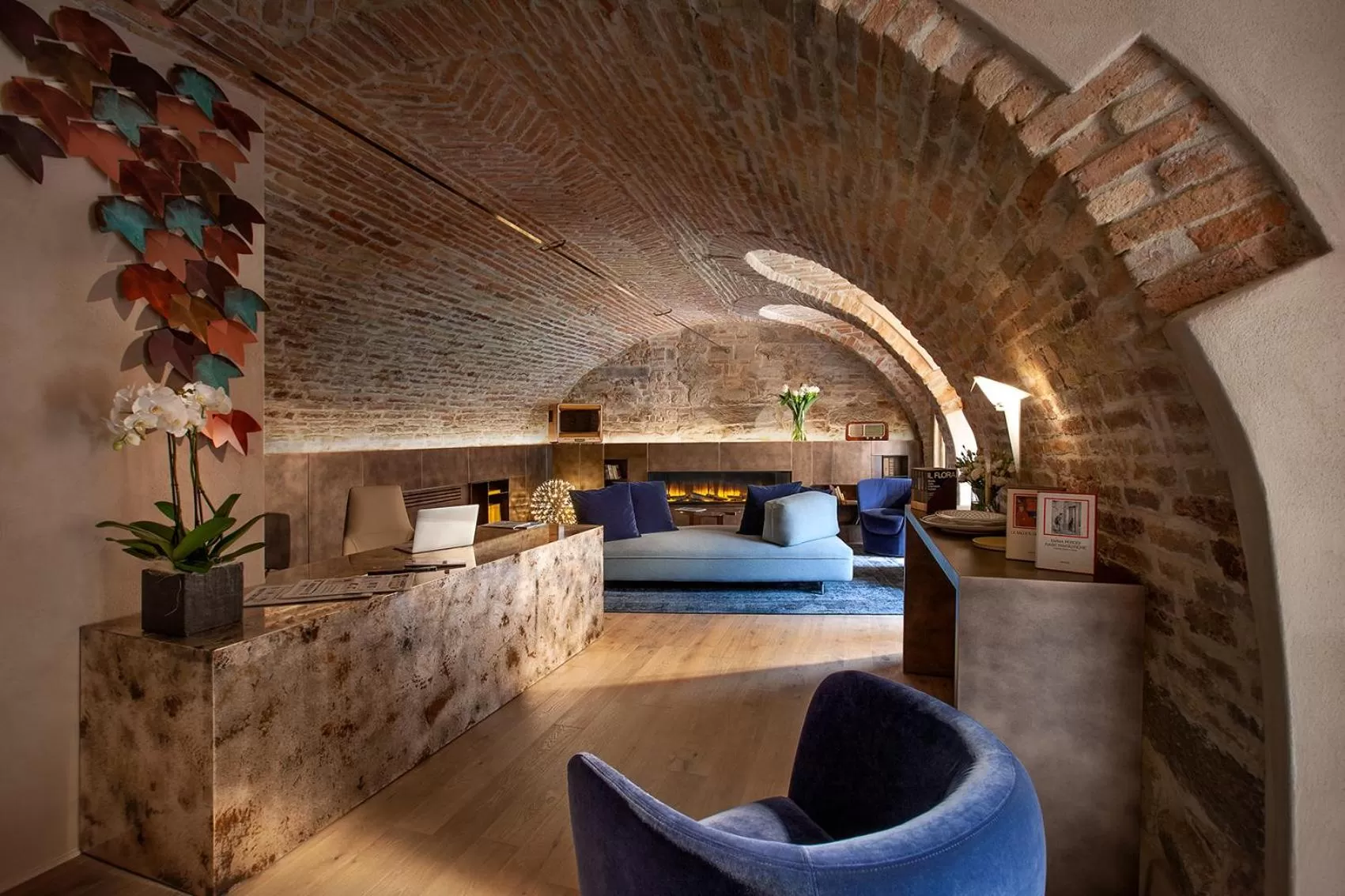 Lobby or reception in Il Cortile di San Michele