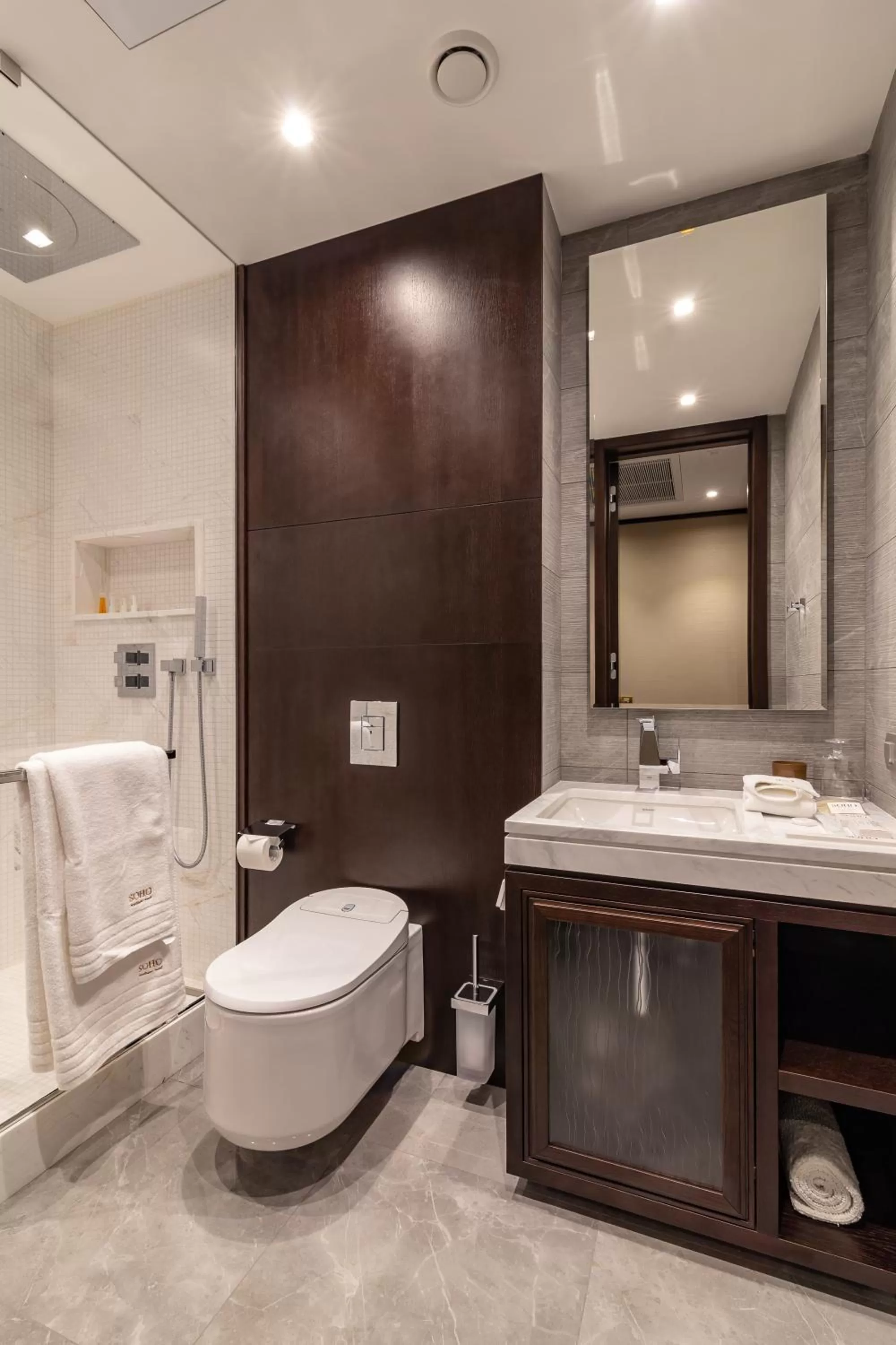 Bathroom in SOHO boutique hotel