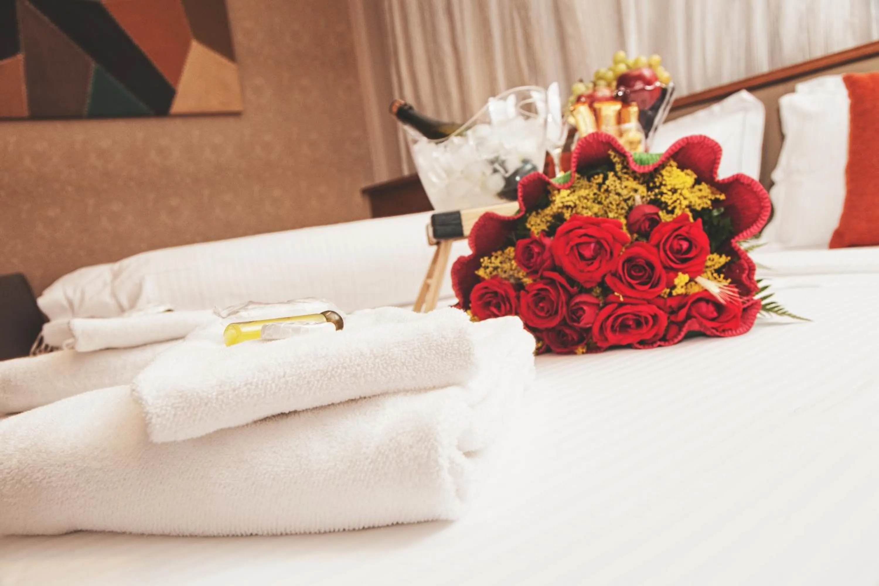 Bed in Class Hotel Alfenas