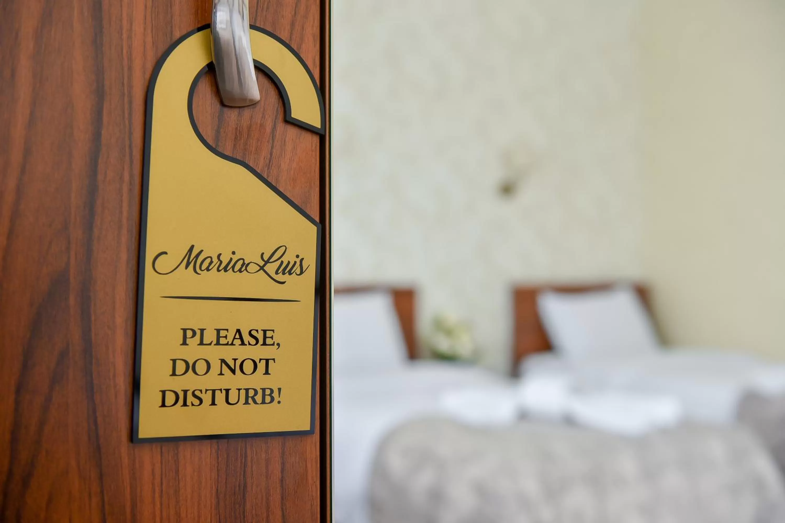 Property logo or sign, Bed in MariaLuis Hotel