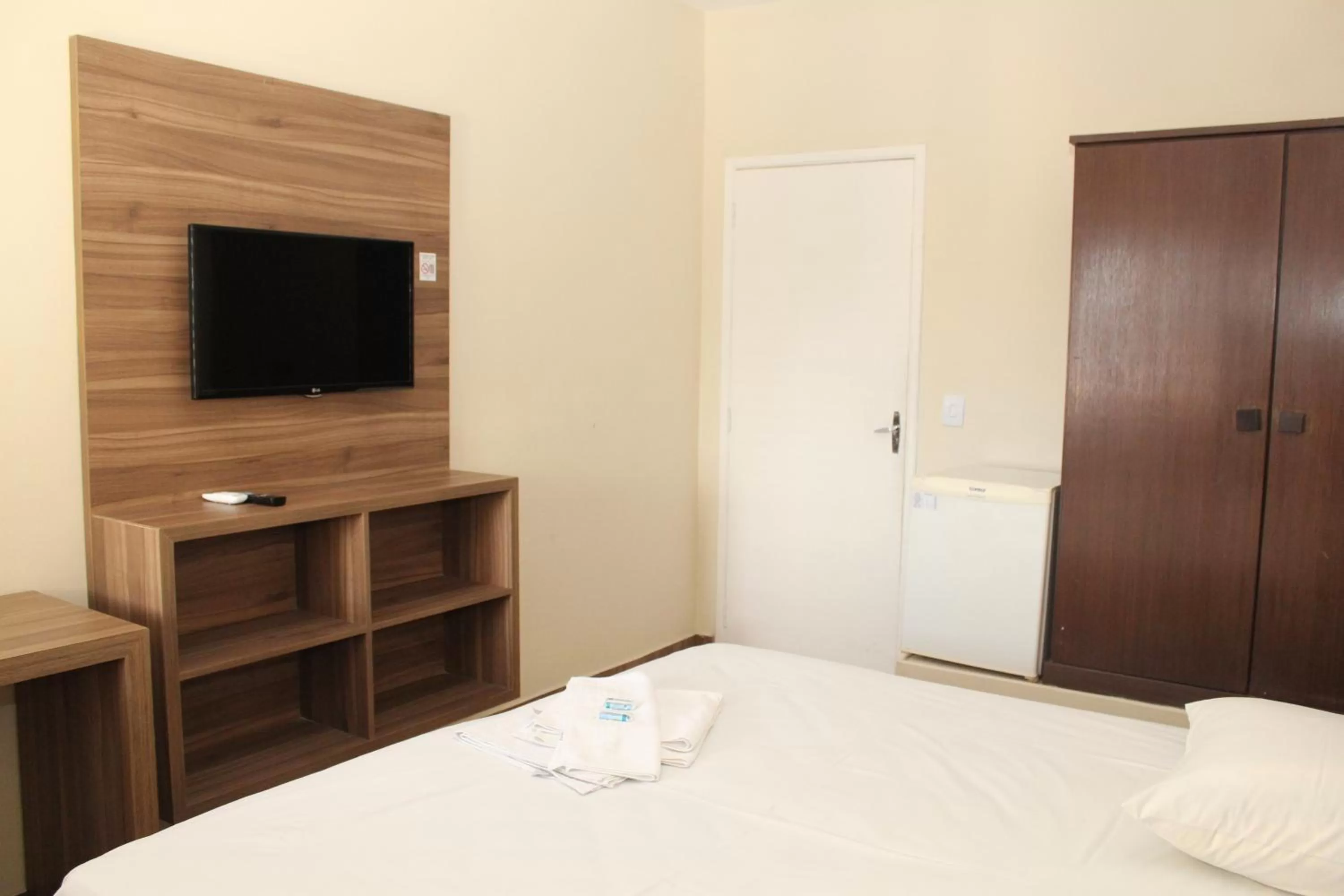 Decorative detail, Bed in Espigão Palace Hotel