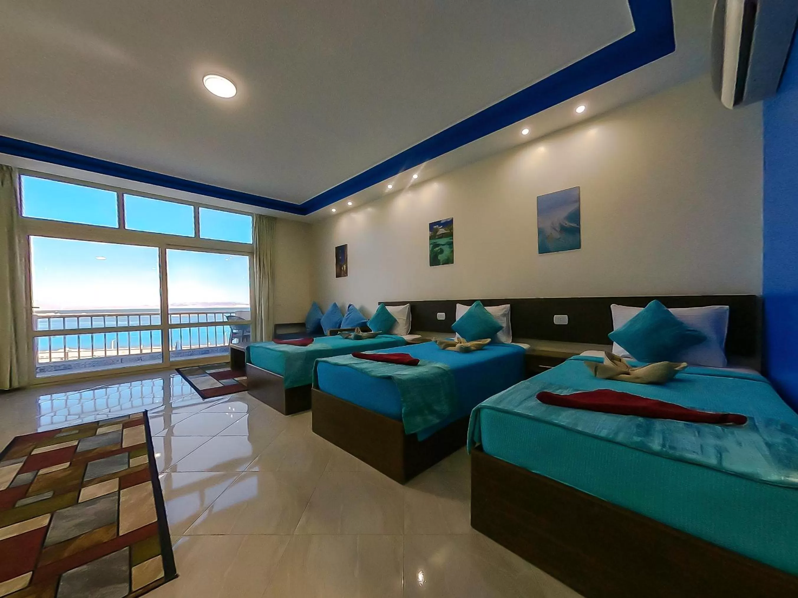 Bed in Seaview Panorama Hotel