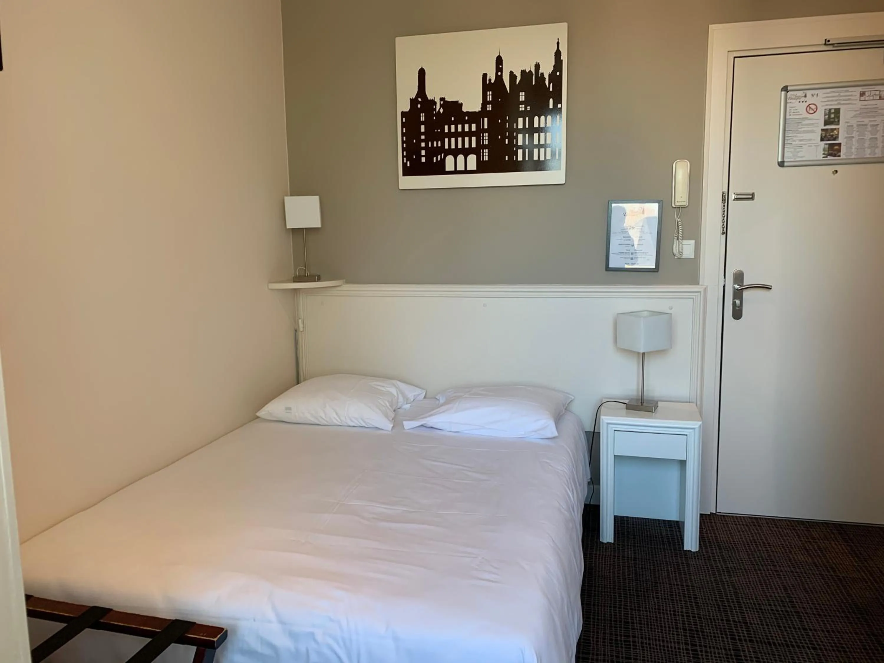 Photo of the whole room, Bed in Hotel Anne De Bretagne BLOIS