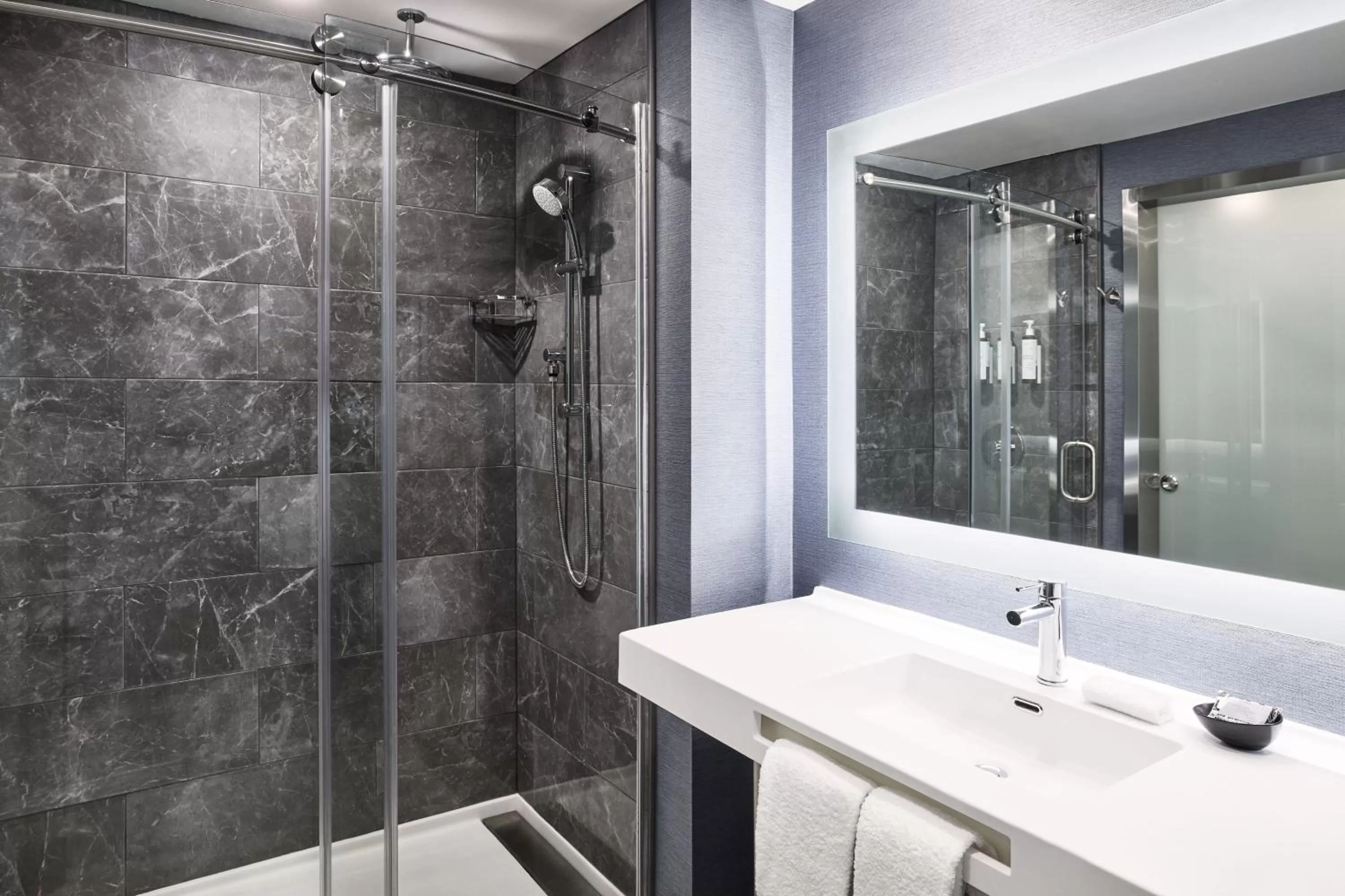 Bathroom in AC Hotel by Marriott San Diego Downtown Gaslamp Quarter