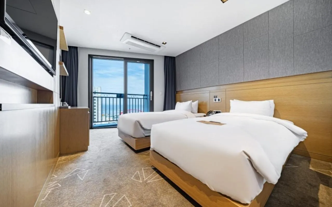 Bed in Sea Cruise Hotel