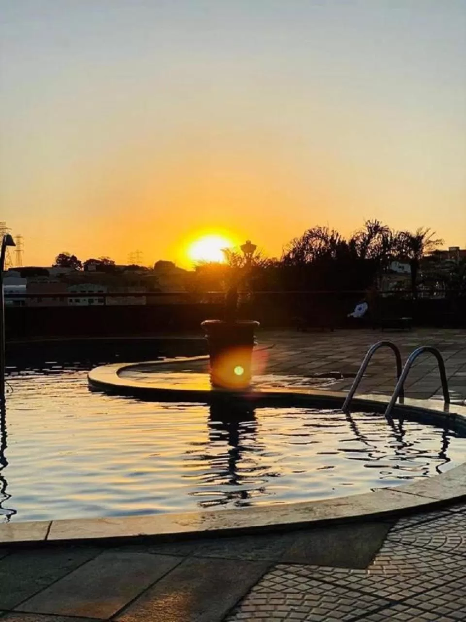 Pool view in Hotel Nacional Inn Campinas Trevo