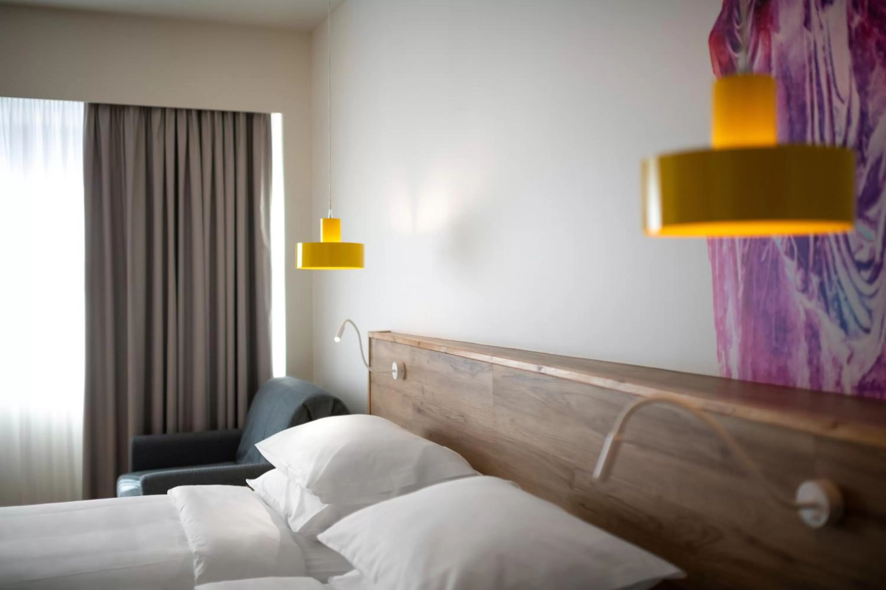 Bed in ibis Styles Athens Routes