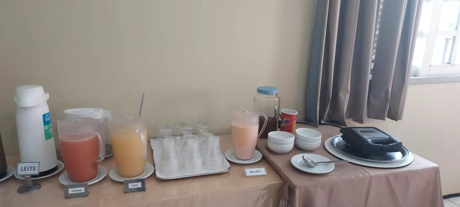 Food and drinks in Hotel Praia 2000