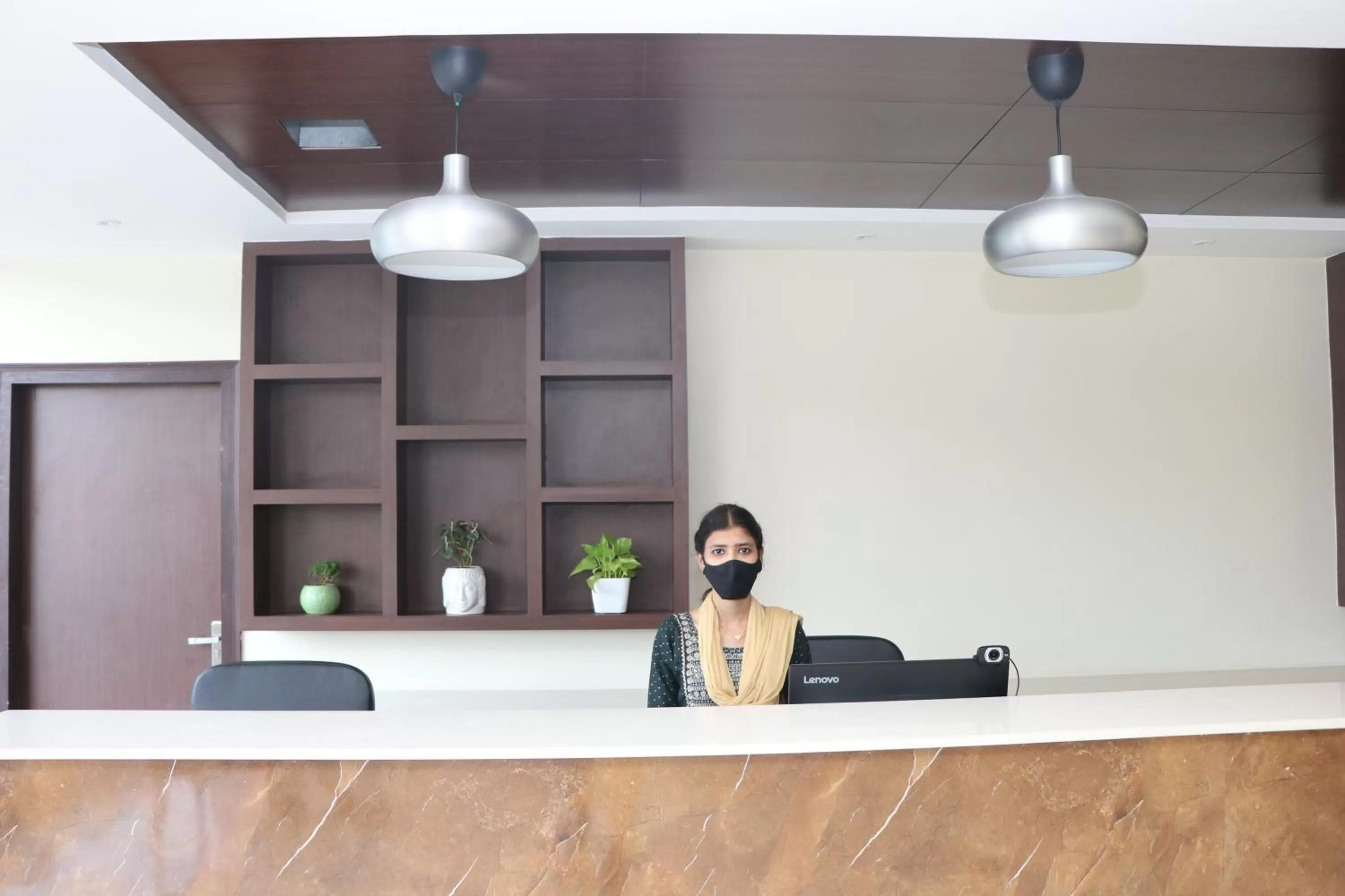 Lobby or reception in Gadiraju Palace Convention Centre & Hotel