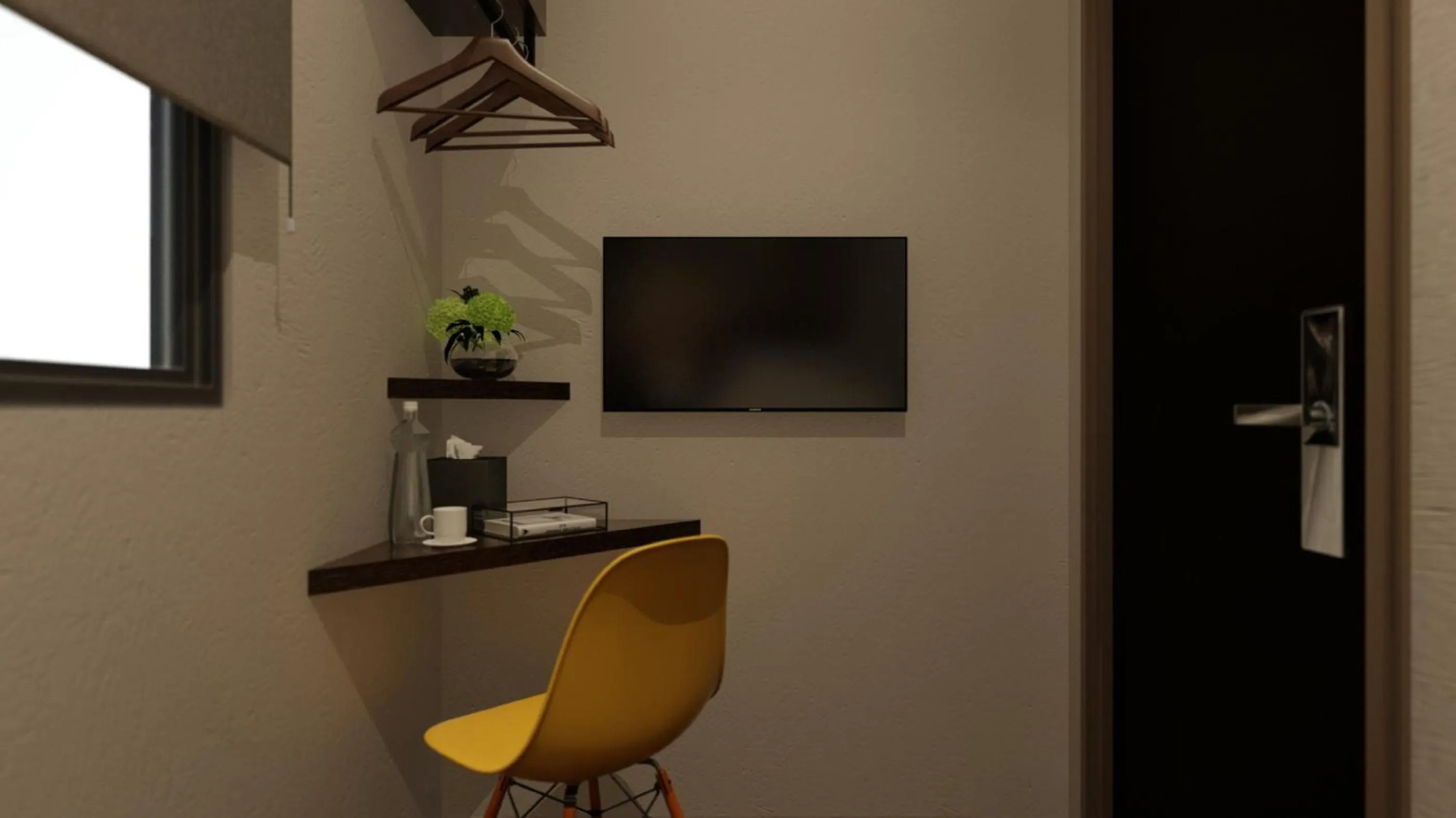 Bedroom in The Square Hotel