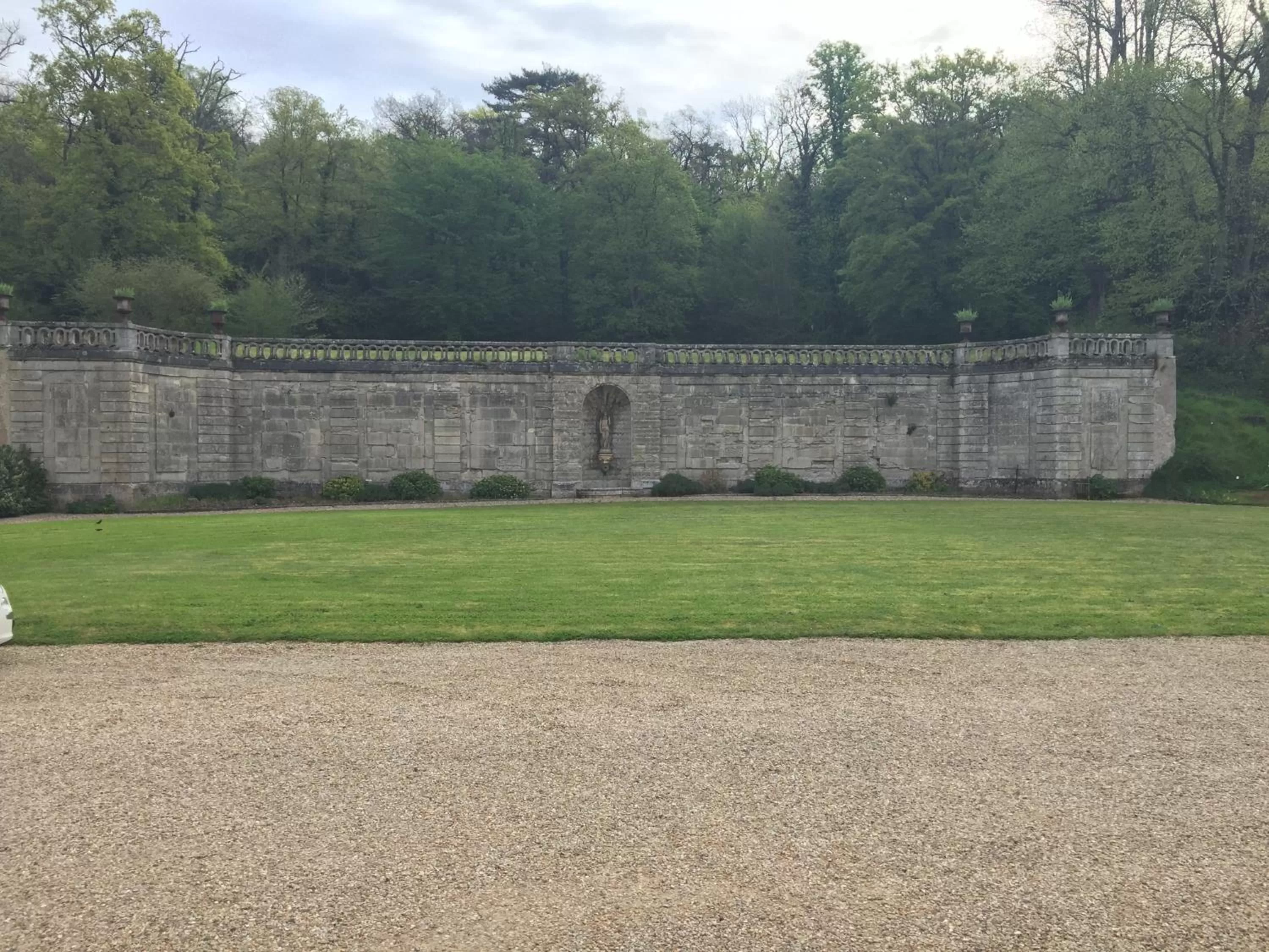 Garden view in La Grande Maison