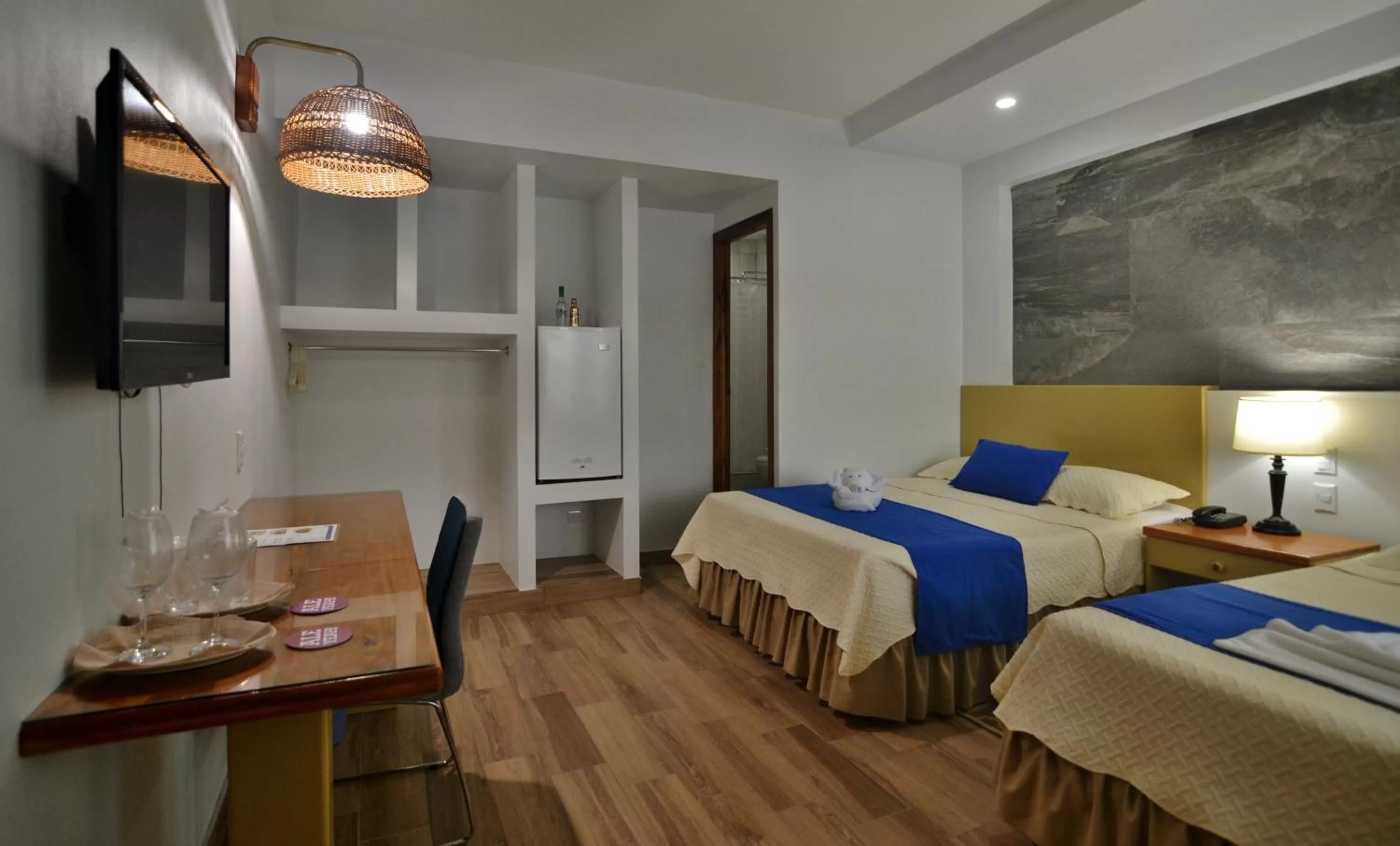 Bed in Hotel Casazul