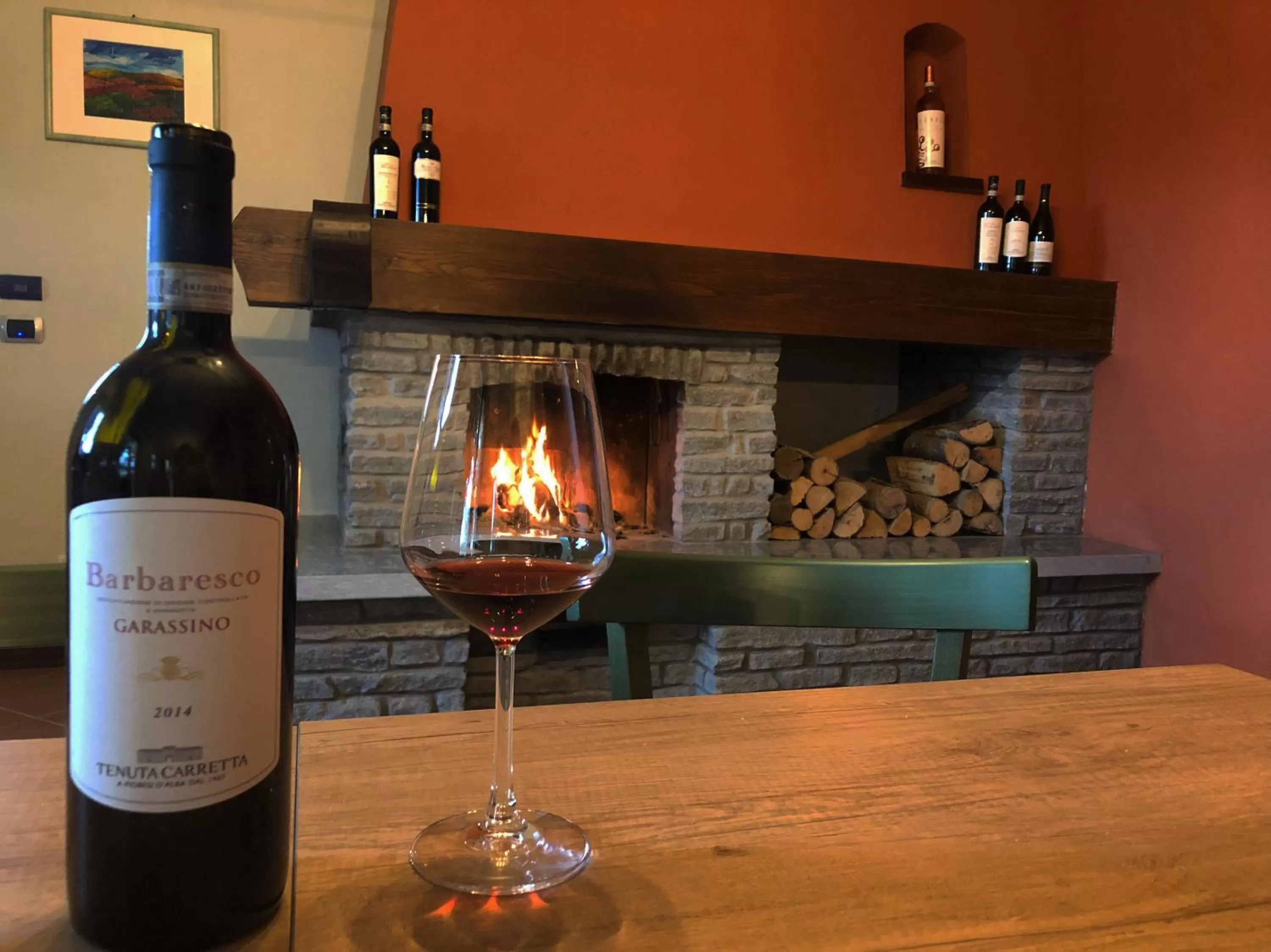 Food and drinks in Panoramic Villa Garassino - country rooms and fine restaurant