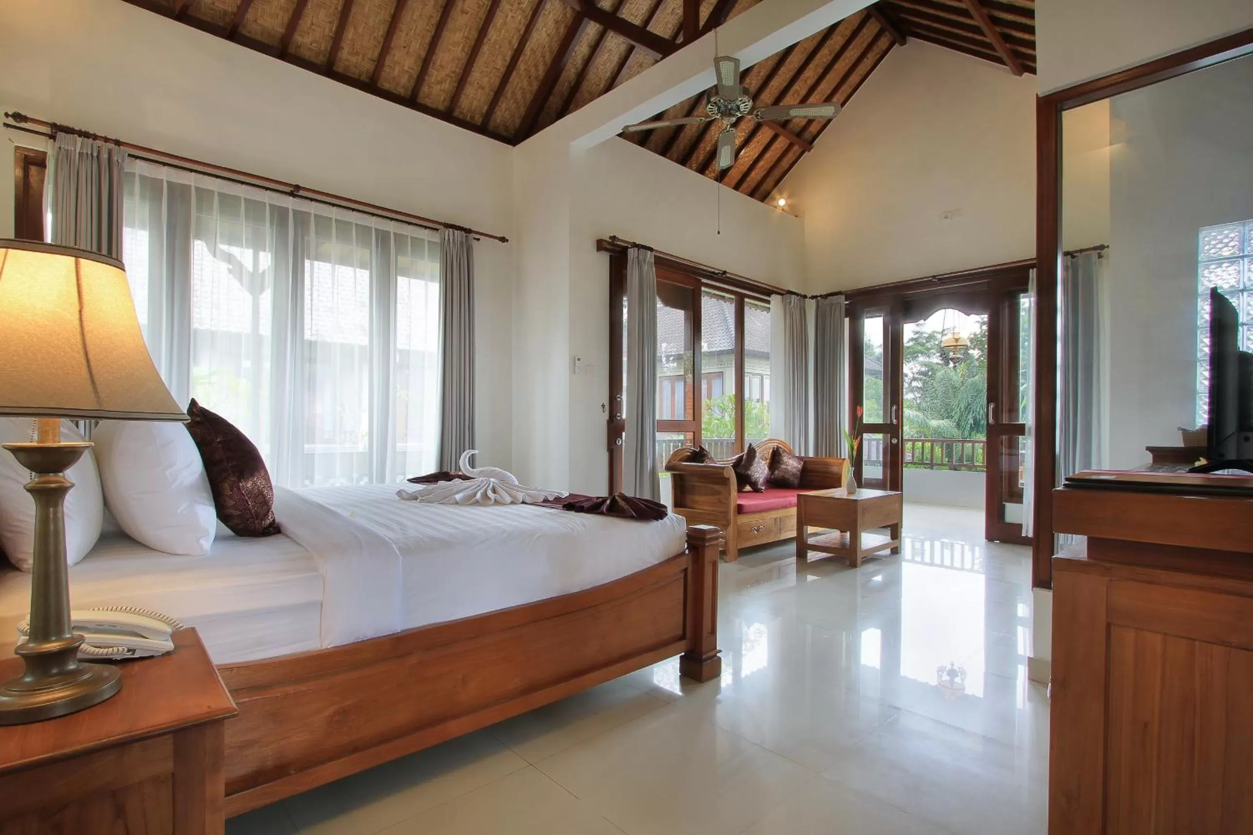 Bedroom, Bed in Ketut's Place Cottage Ubud