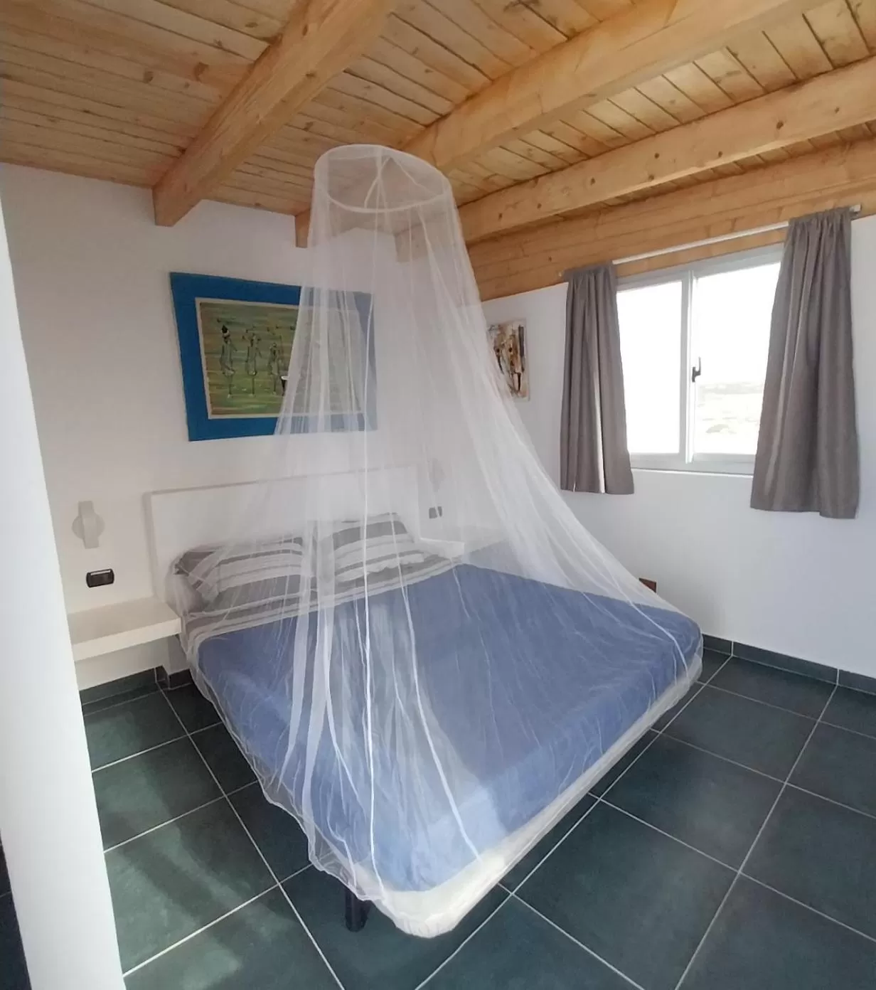 Bed in Cala da Lua apartments