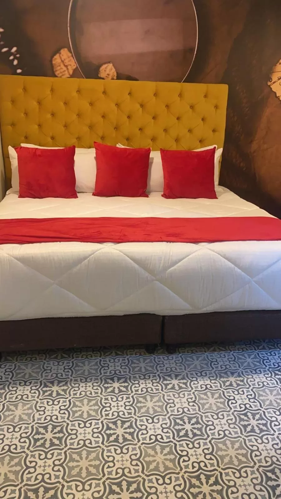 Bed in Hotel Casa Antigua