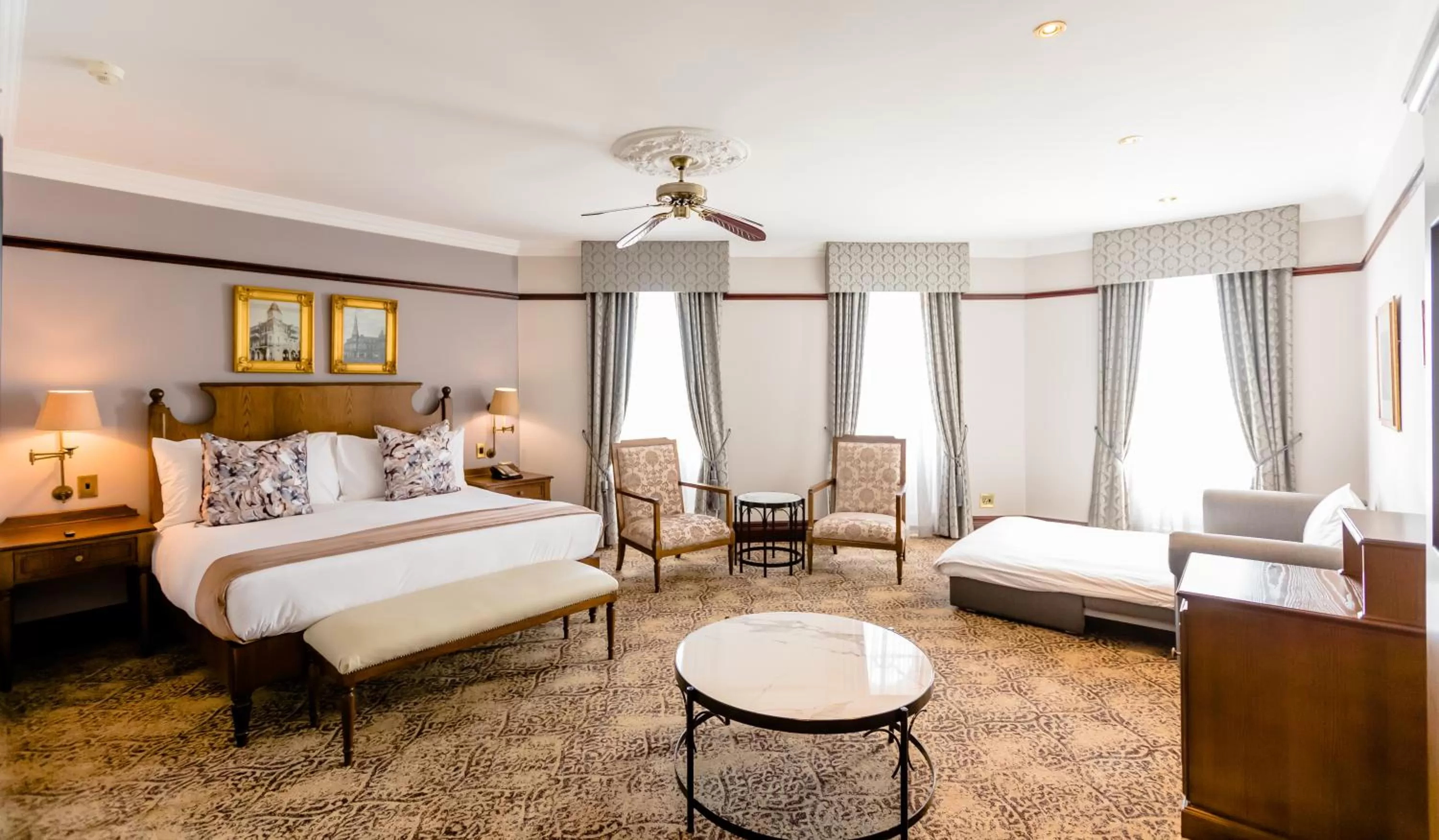 Bed in Gold Reef City Hotel