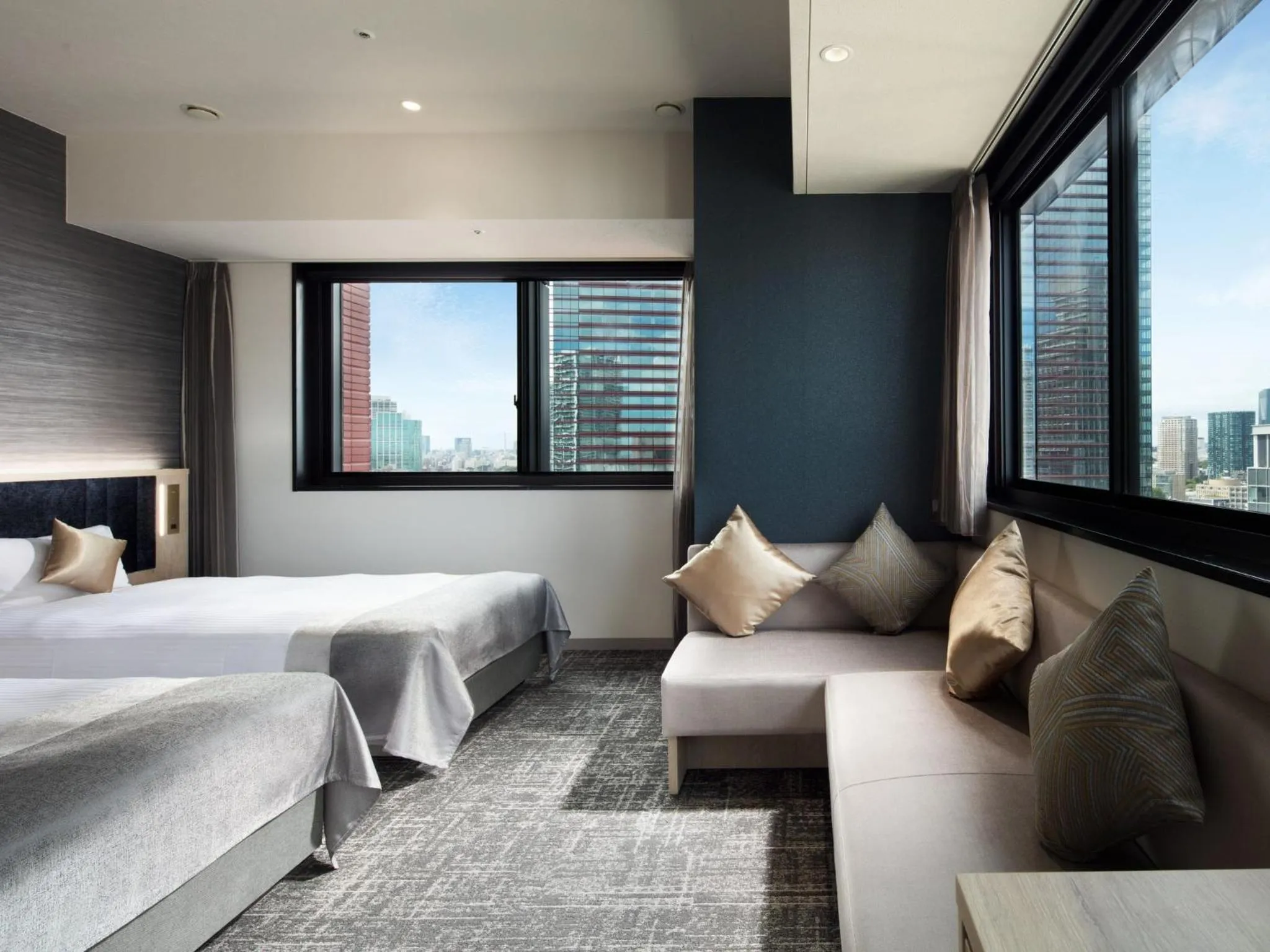 Bed in Hotel Villa Fontaine Grand Tokyo-Tamachi