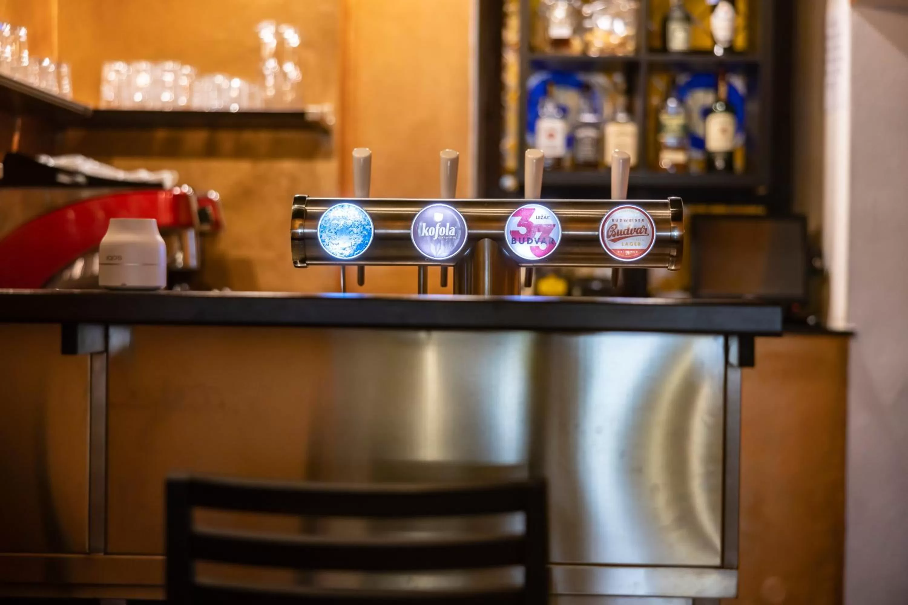 Lounge or bar in Hotel Bílá Paní