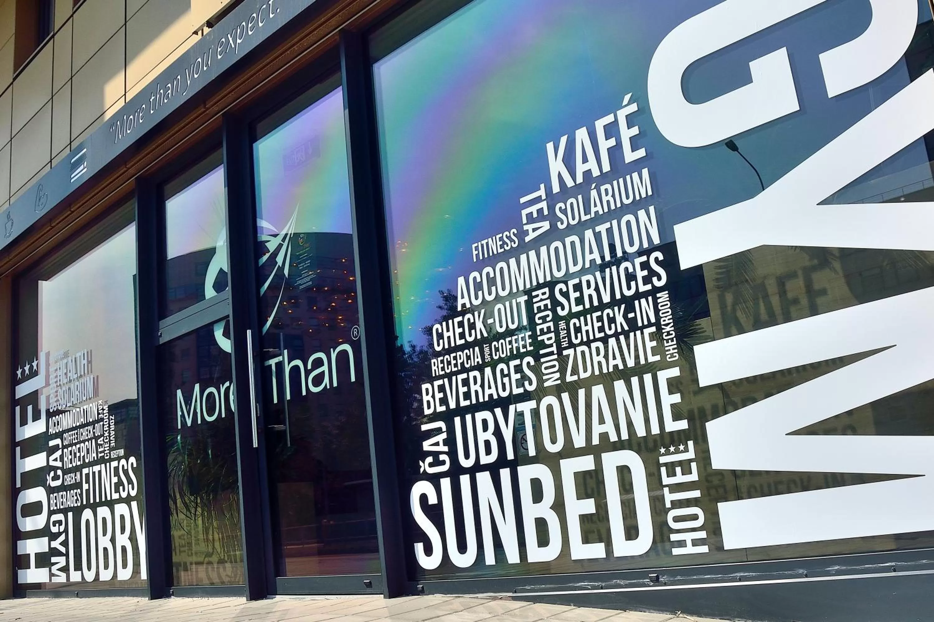 Facade/entrance in More Than Stay