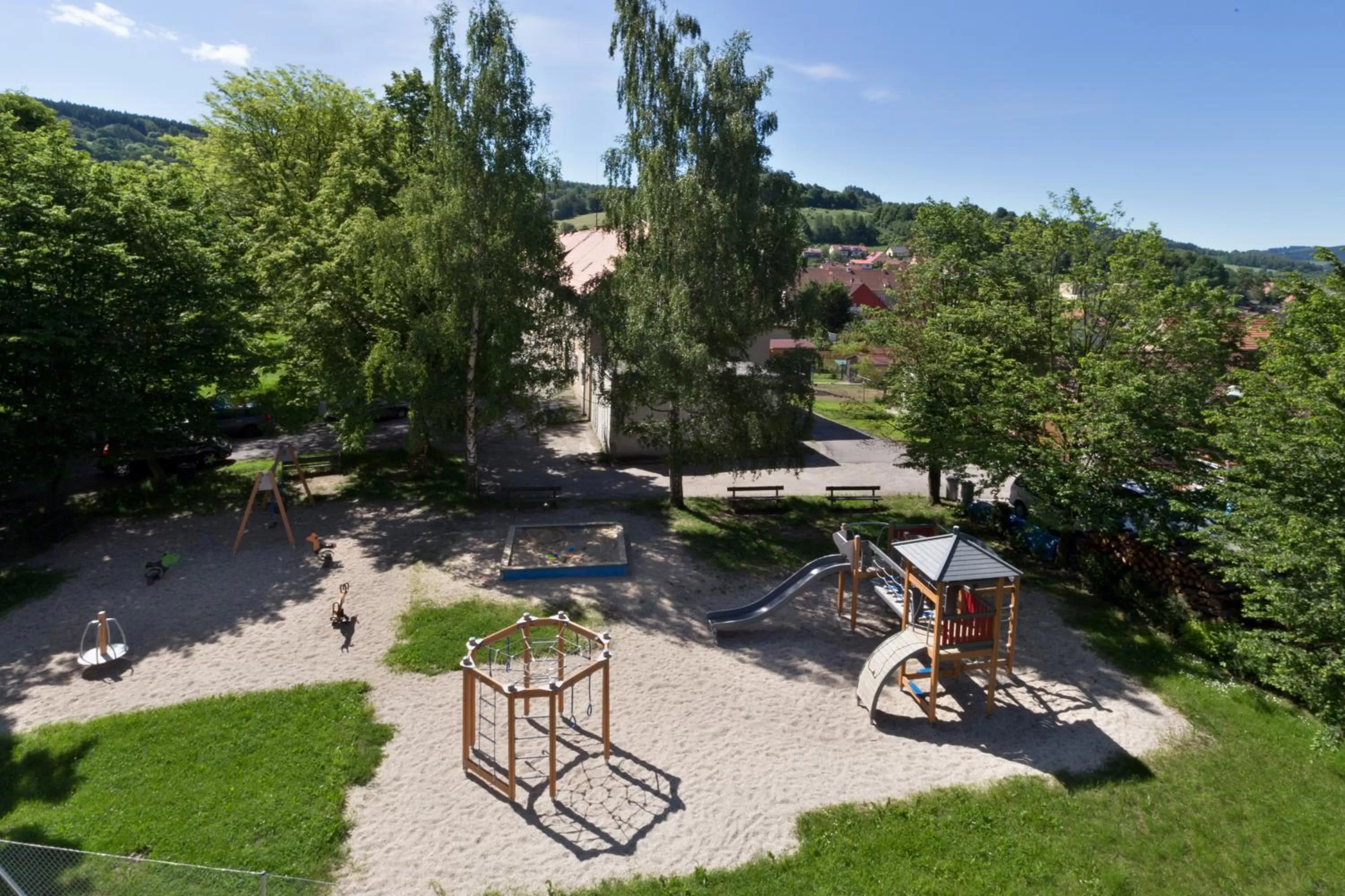 Children play ground in Boutique Hotel Villa Beatika