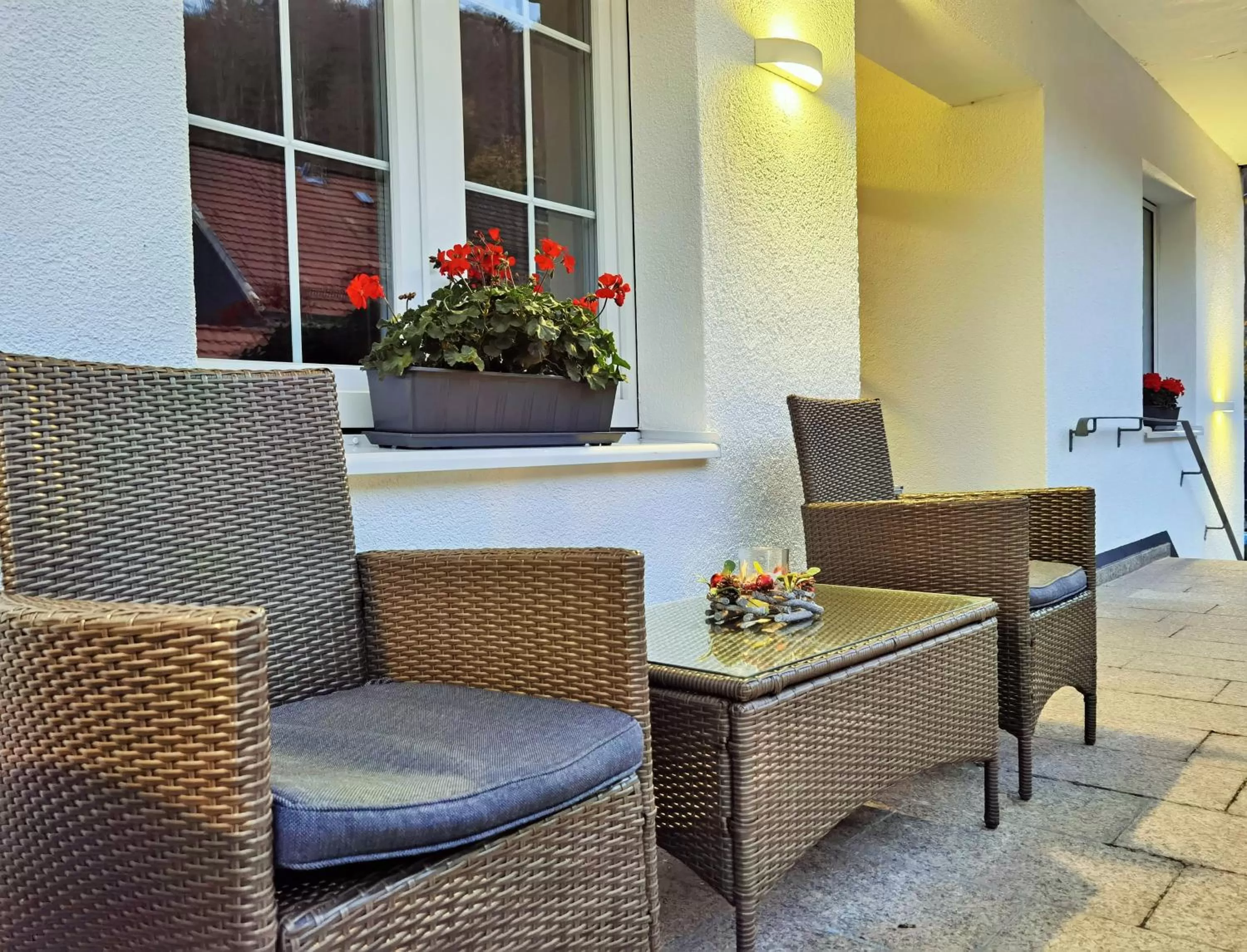 Balcony/Terrace in AM BERG Hotel