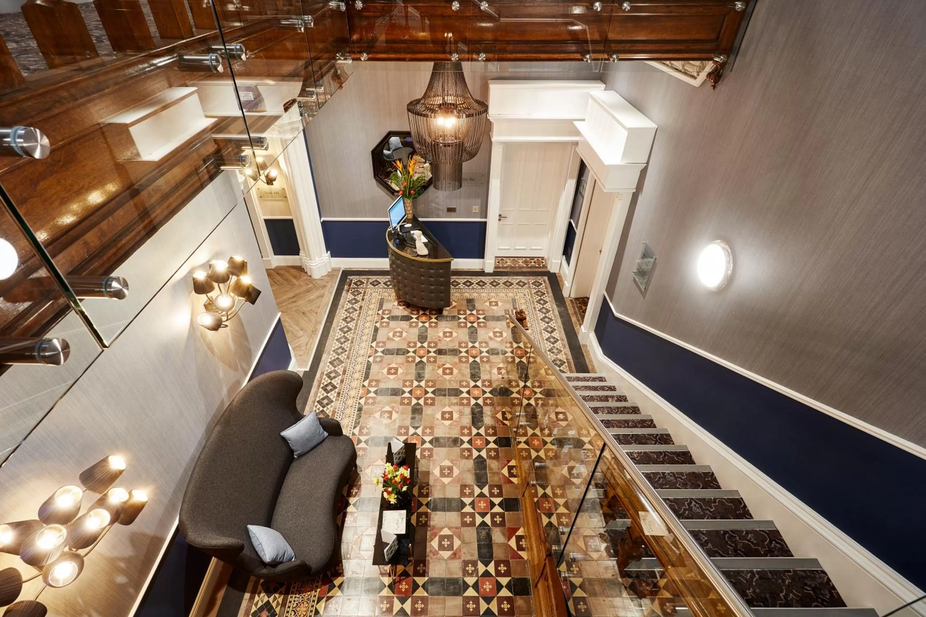 Lobby or reception in Oddfellows On The Park