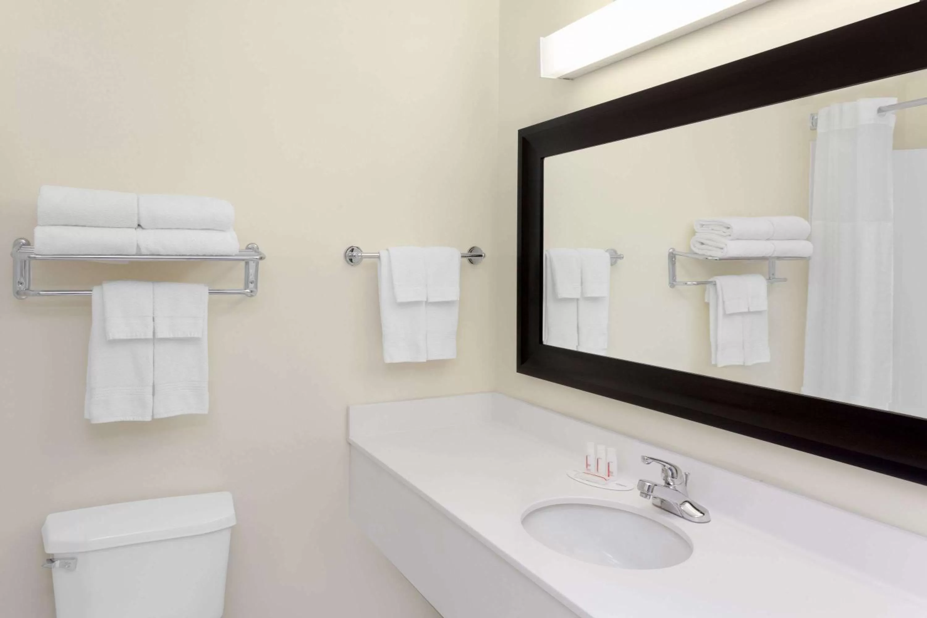 Bathroom in Baymont by Wyndham Fort Wayne