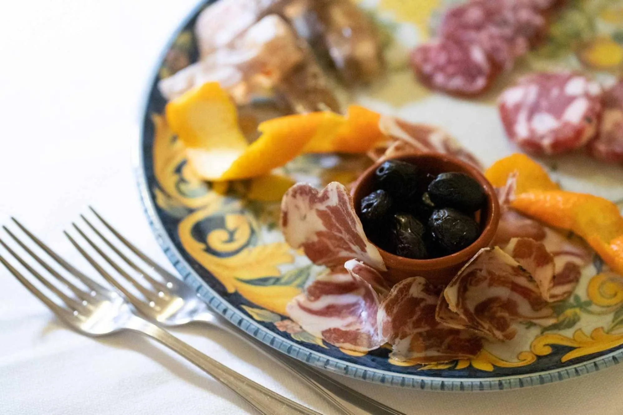 Meals in Torre Don Virgilio Country Hotel