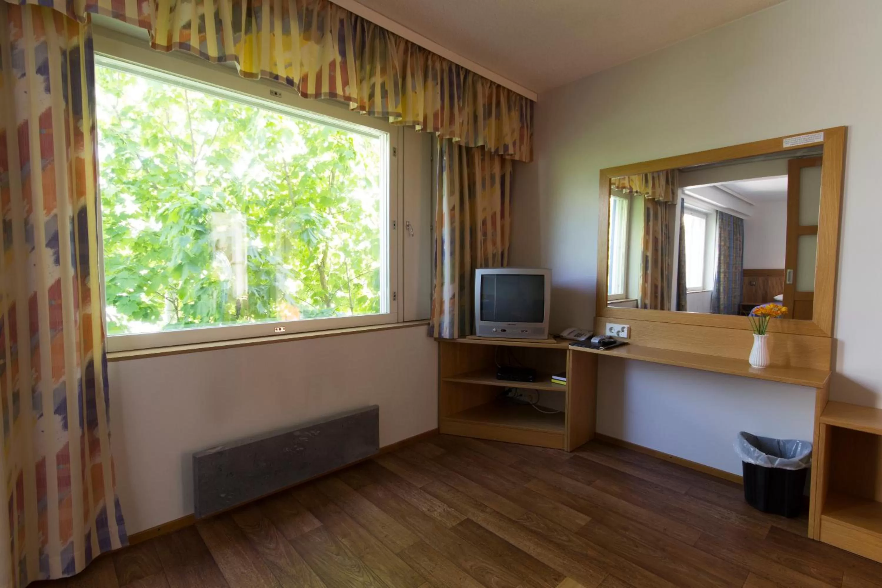 Decorative detail, TV/Entertainment Center in Hotelli Pesti