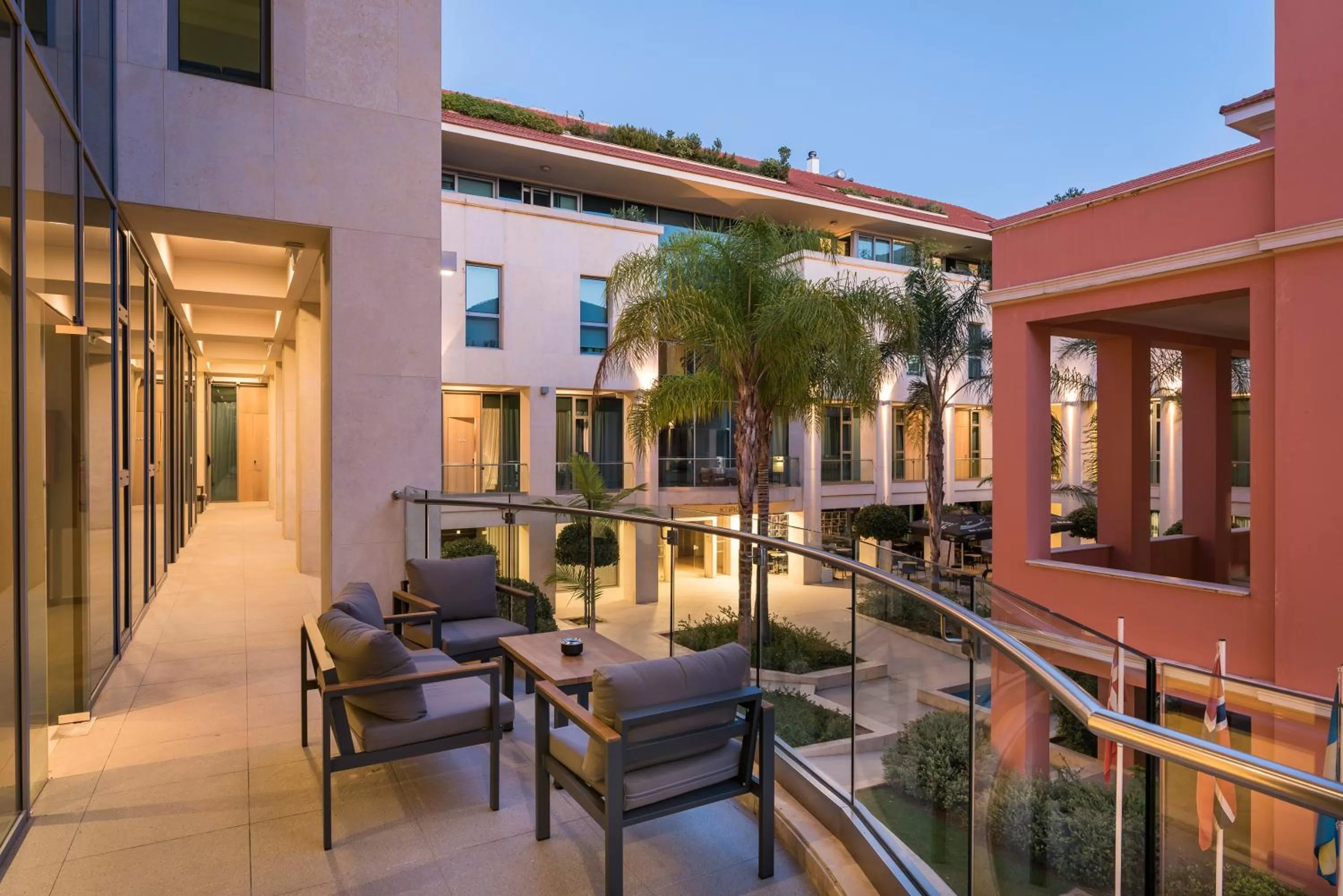 Balcony/Terrace in Trianon Luxury Apartments & Suites